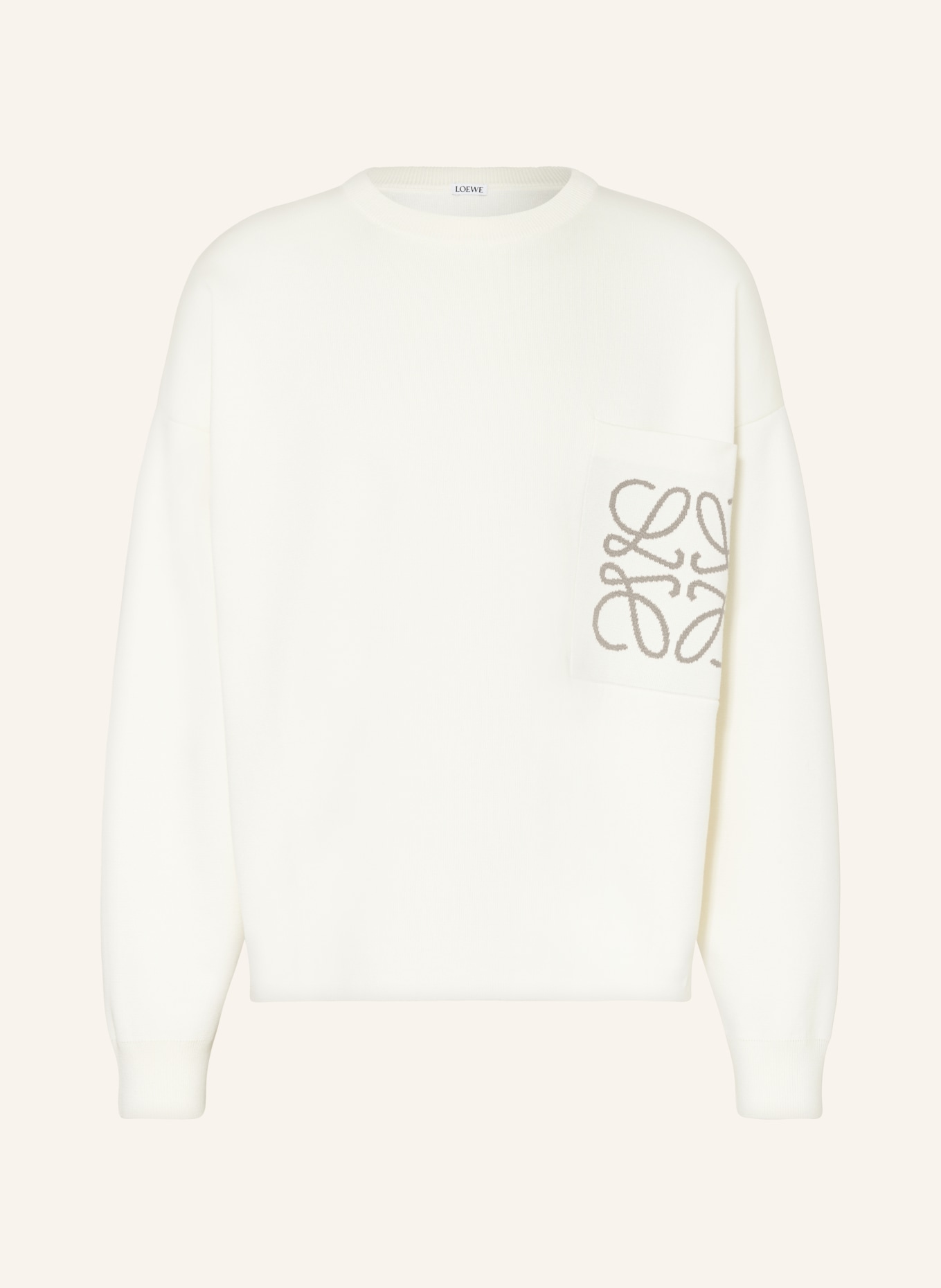 LOEWE Sweatshirt, Color: ECRU (Image 1)