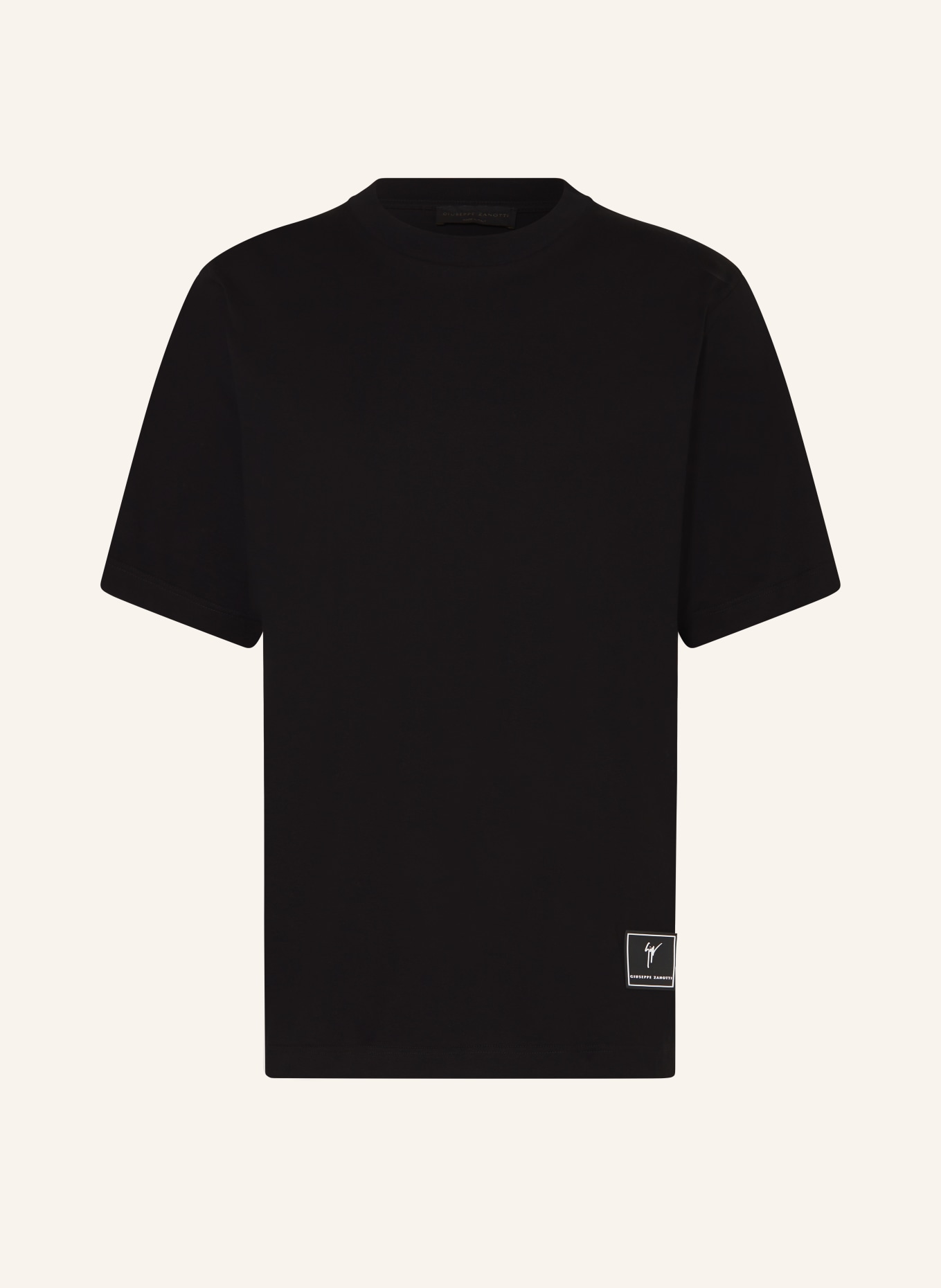 GIUSEPPE ZANOTTI DESIGN T-shirt, Kolor: CZARNY (Obrazek 1)