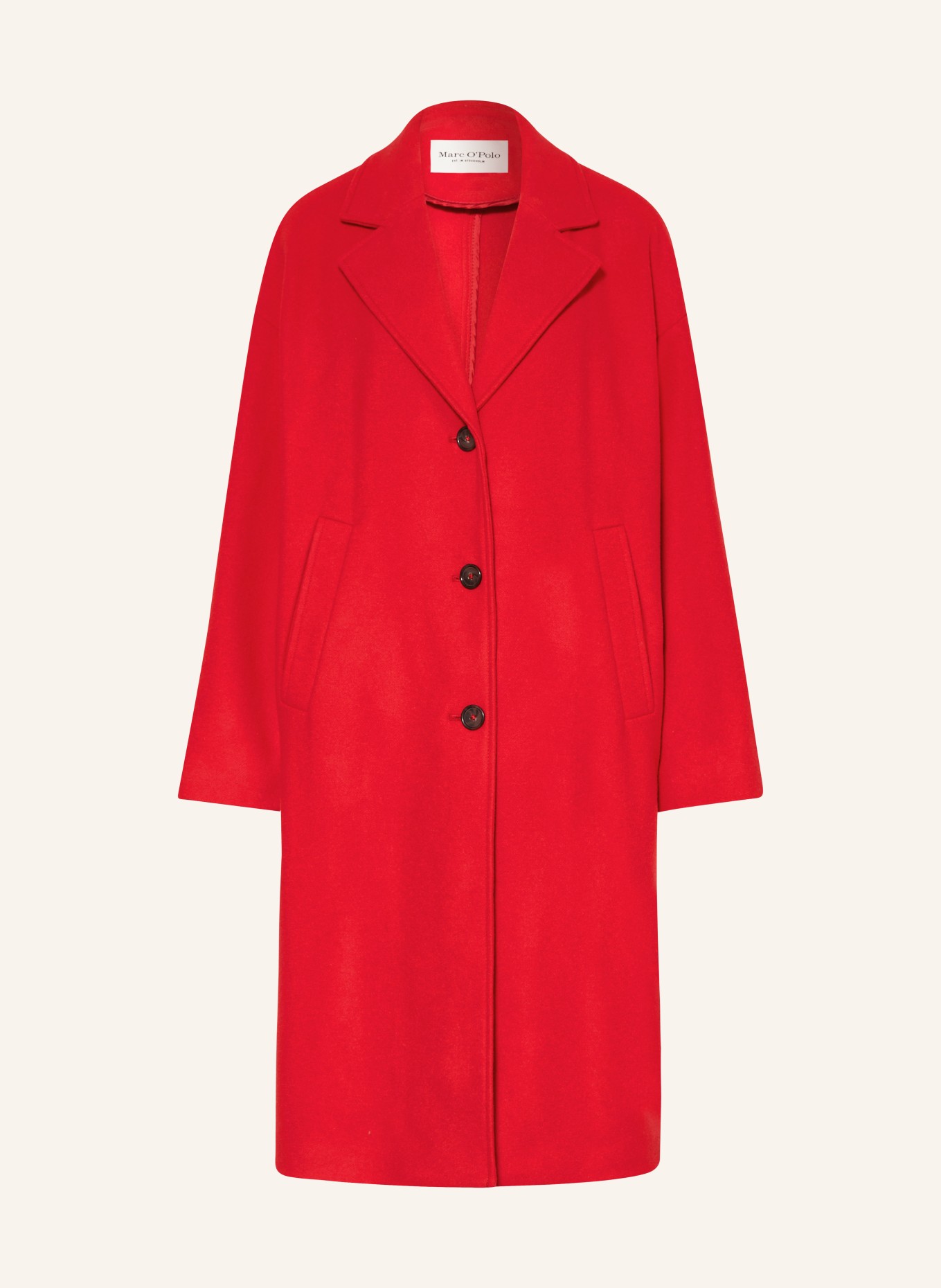 Marc O'Polo Wool coat, Color: RED (Image 1)