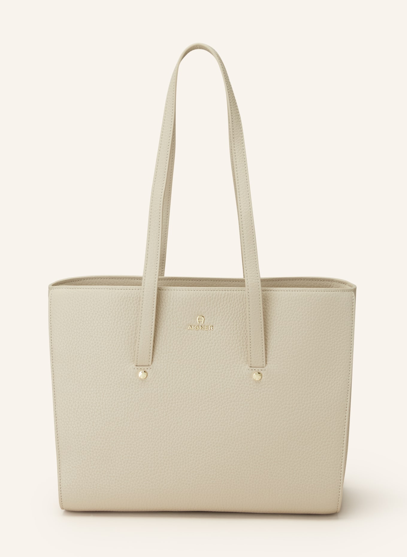 AIGNER Shopper IVY STUD with pouch, Color: WHITE (Image 1)