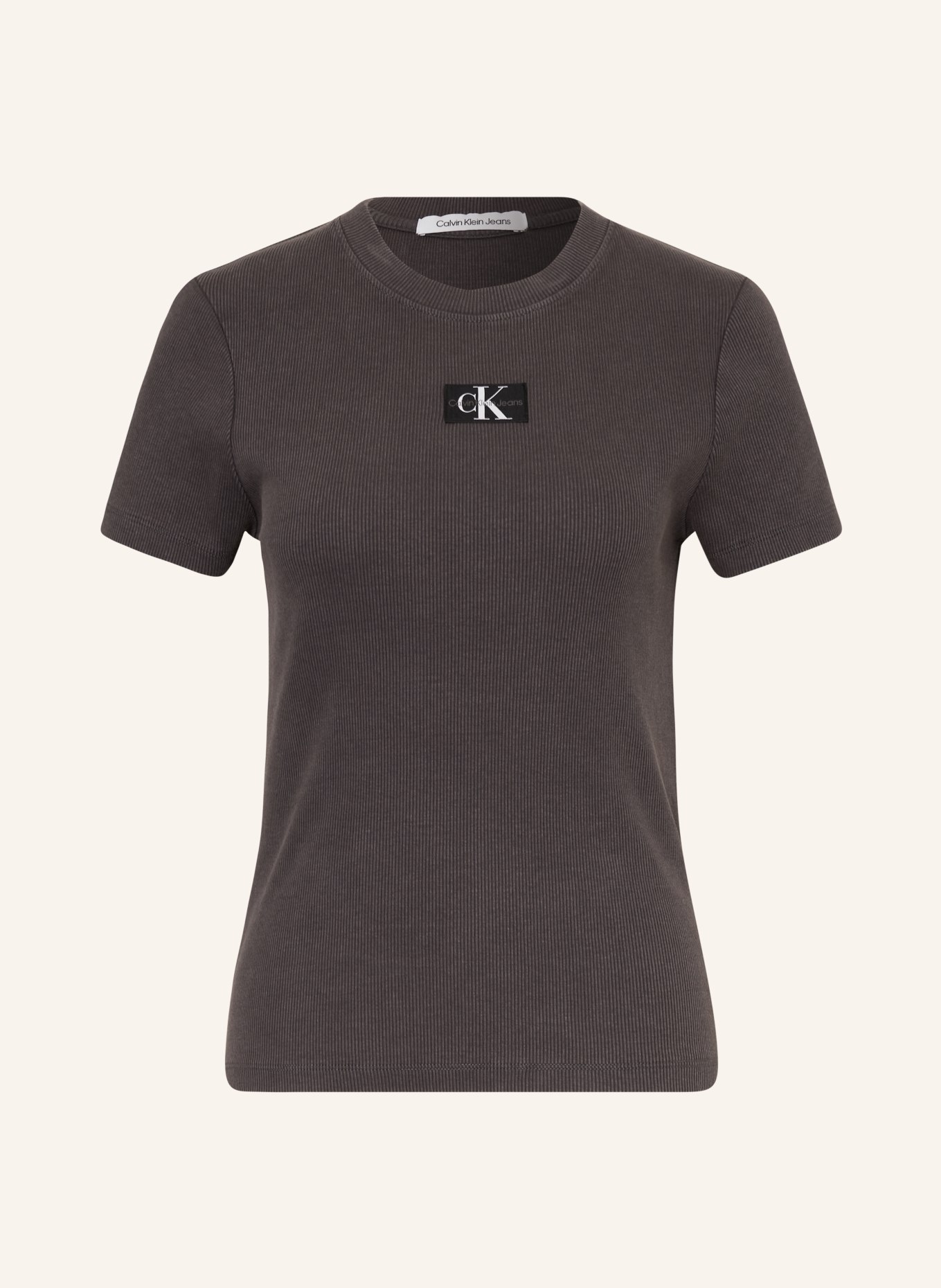 Calvin Klein Jeans T-Shirt, Farbe: DUNKELGRAU (Bild 1)