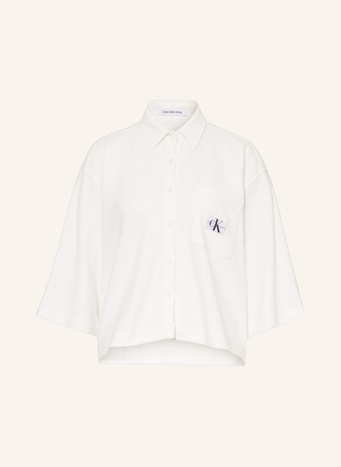 Calvin Klein Jeans Shirt blouse, Color: WHITE (Image 1)