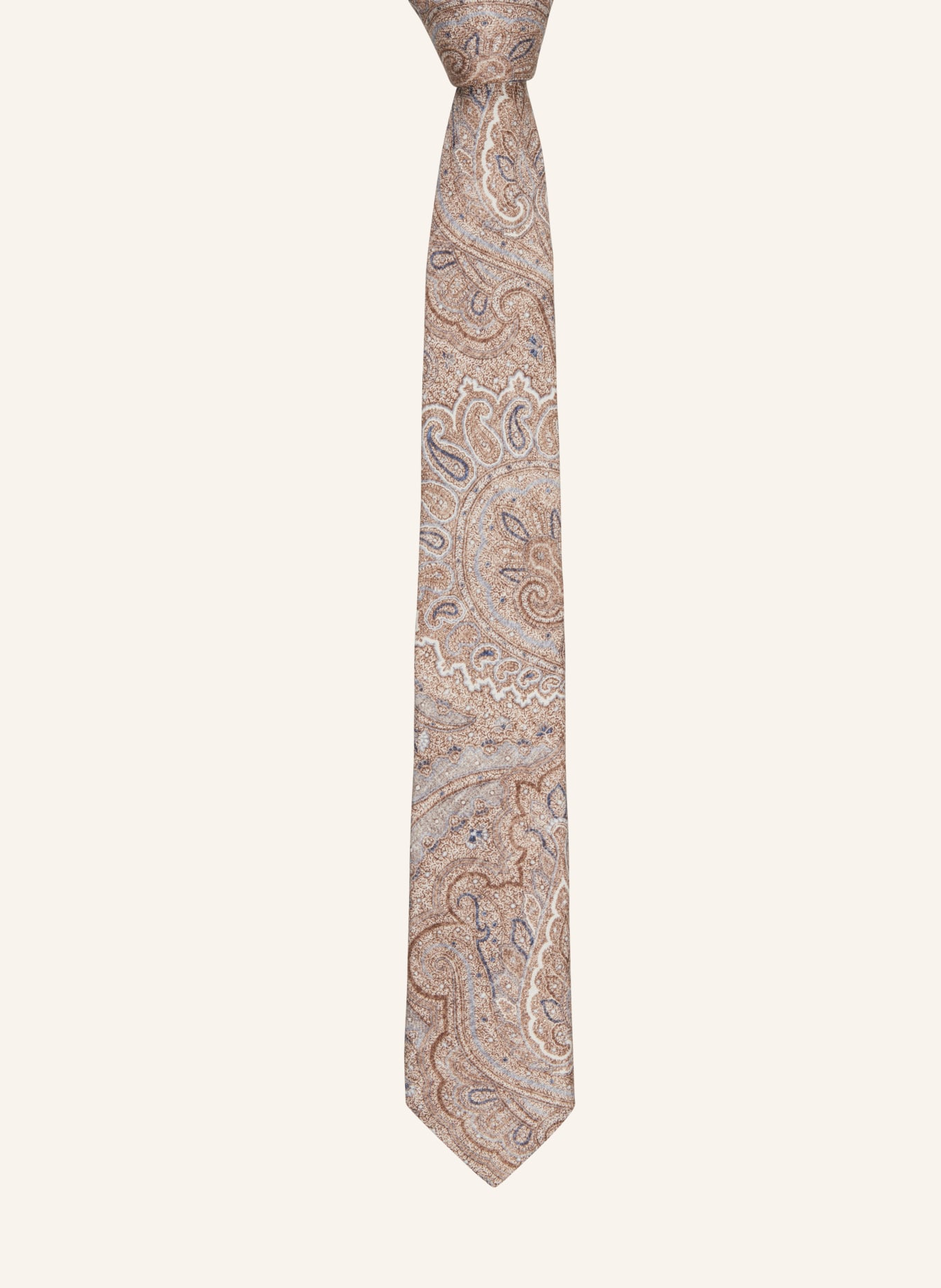 PAUL Krawatte, Farbe: BEIGE/ BLAU/ HELLBLAU (Bild 2)