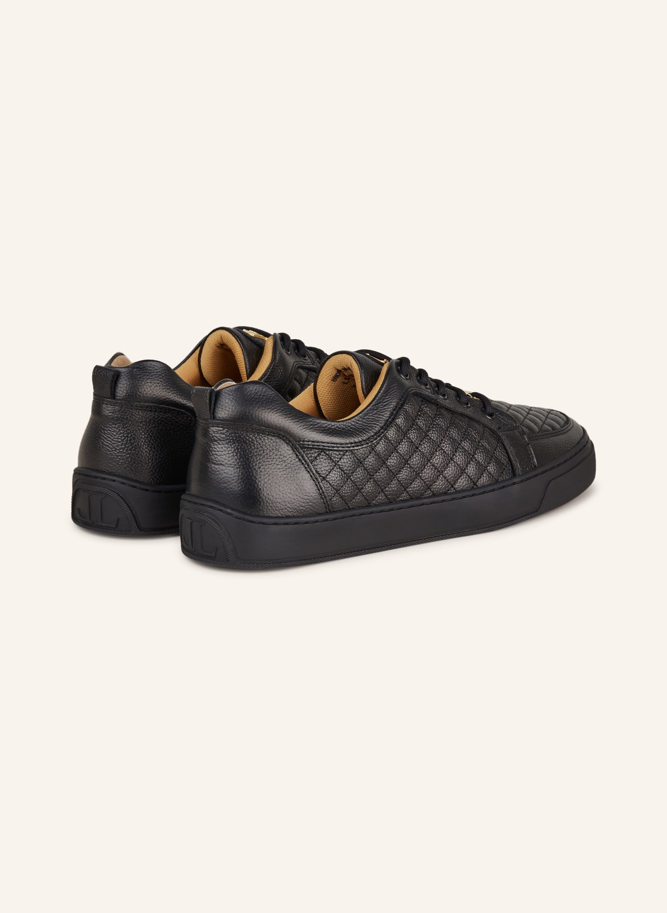 LEANDRO LOPES Sneakers EZIO, Color: BLACK (Image 2)