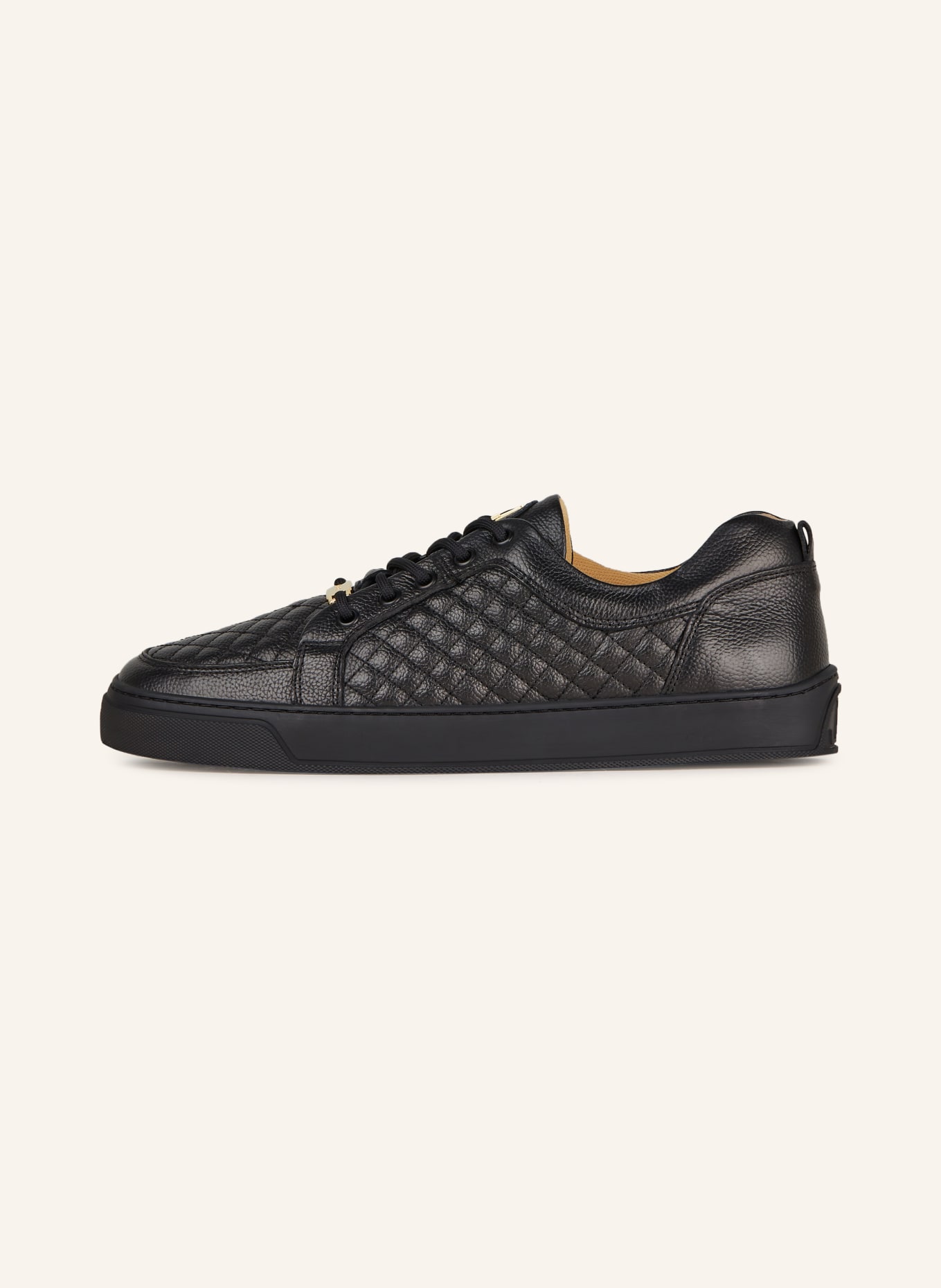 LEANDRO LOPES Sneakers EZIO, Color: BLACK (Image 4)
