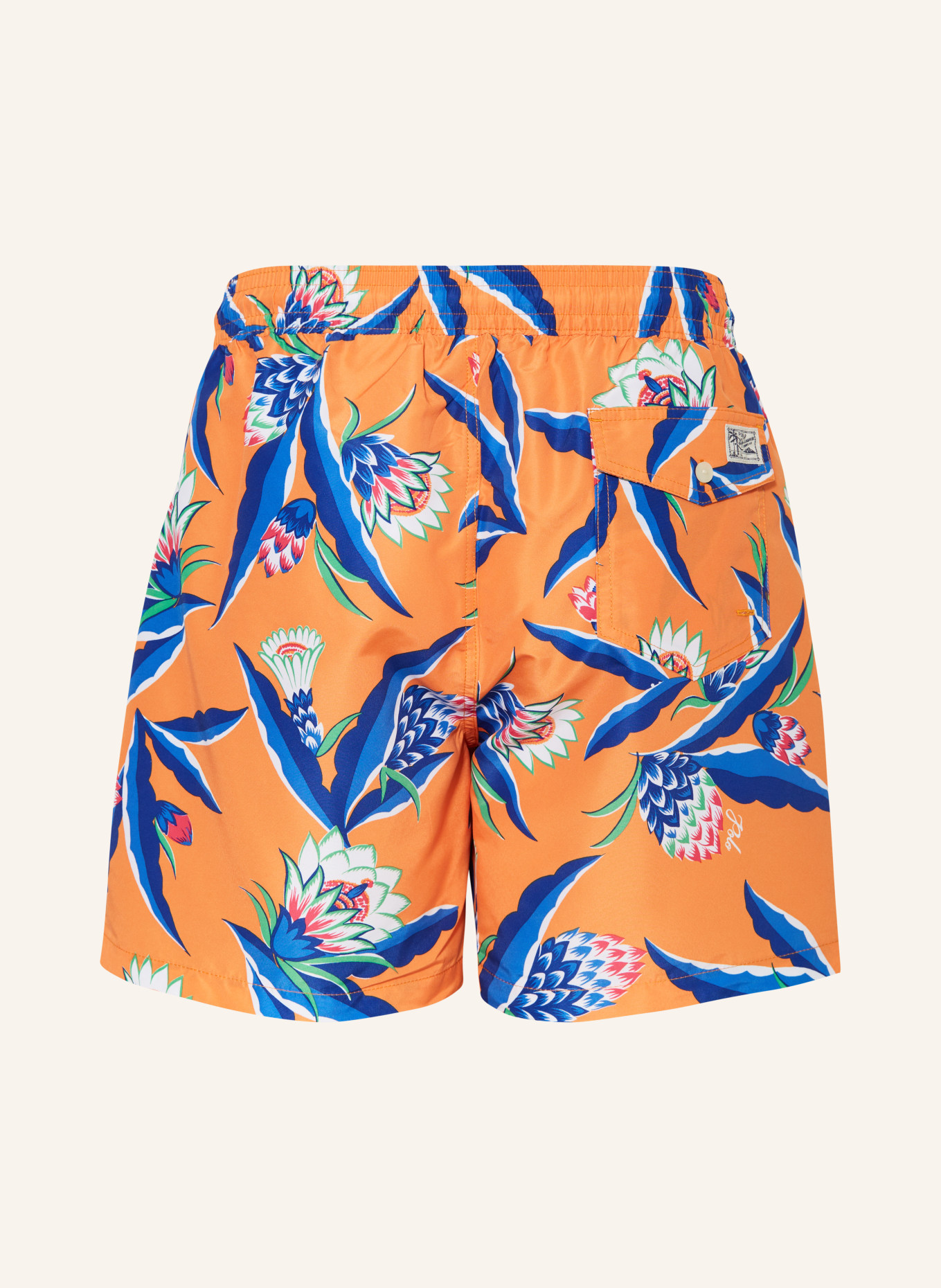 POLO RALPH LAUREN Swim shorts, Color: ORANGE/ BLUE/ GREEN (Image 2)