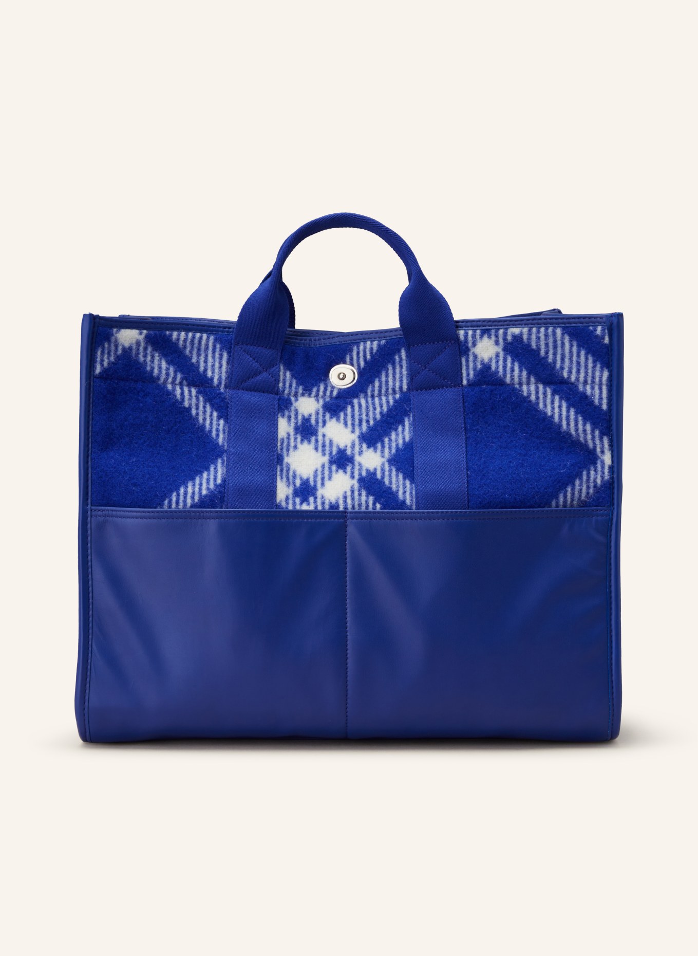 BURBERRY Shopper, Color: BLUE (Image 1)