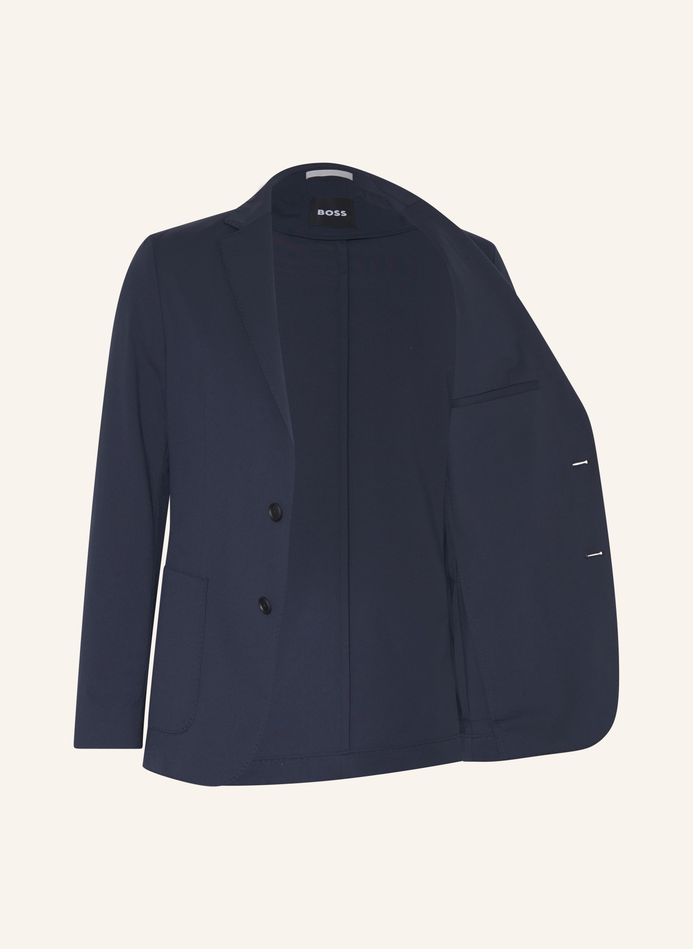 BOSS Suit jacket HANRY extra slim fit made of jersey, Color: DARK BLUE (Image 4)