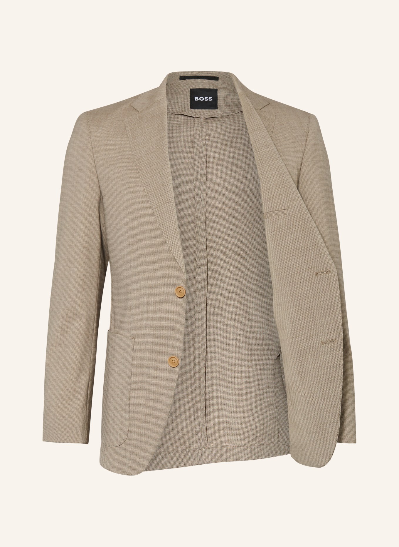 BOSS Suit jacket HUGE slim fit, Color: 271 LIGHT BEIGE (Image 4)