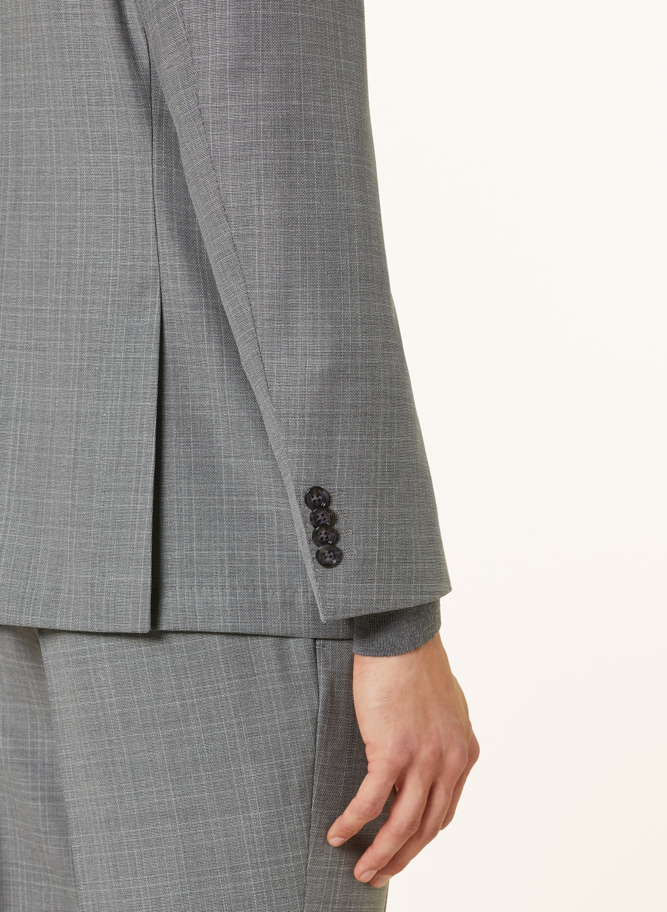 BOSS Suit jacket JANSON Regular Fit in 041 silver