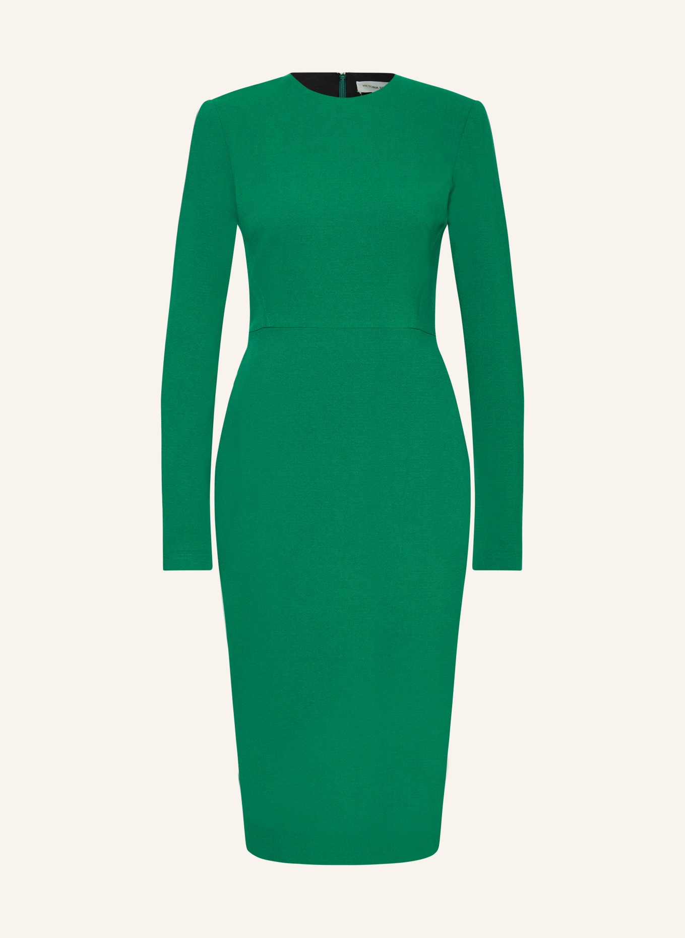 VICTORIABECKHAM Sheath dress, Color: GREEN (Image 1)