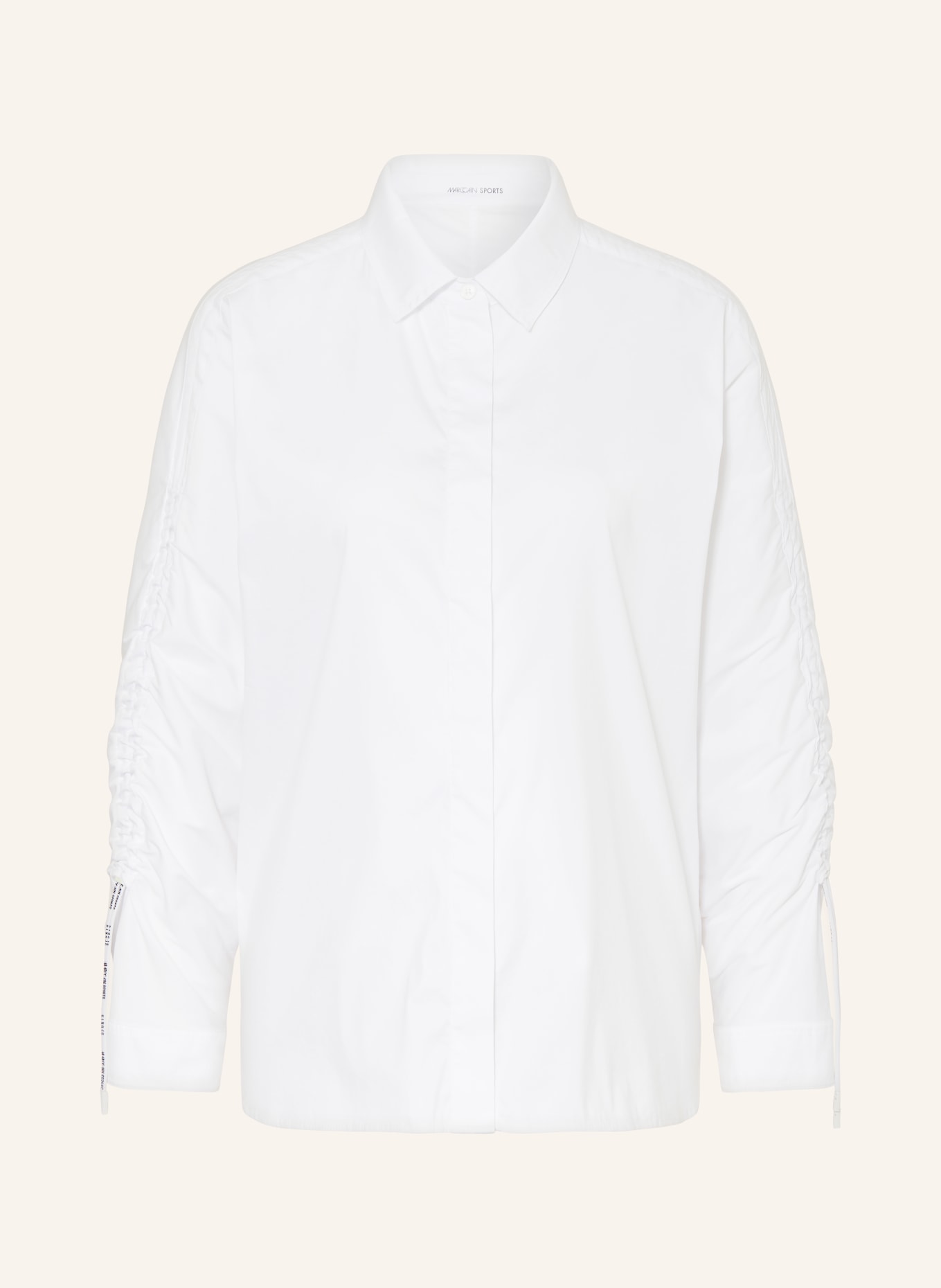 MARC CAIN Košilová halenka, Barva: 100 WHITE (Obrázek 1)