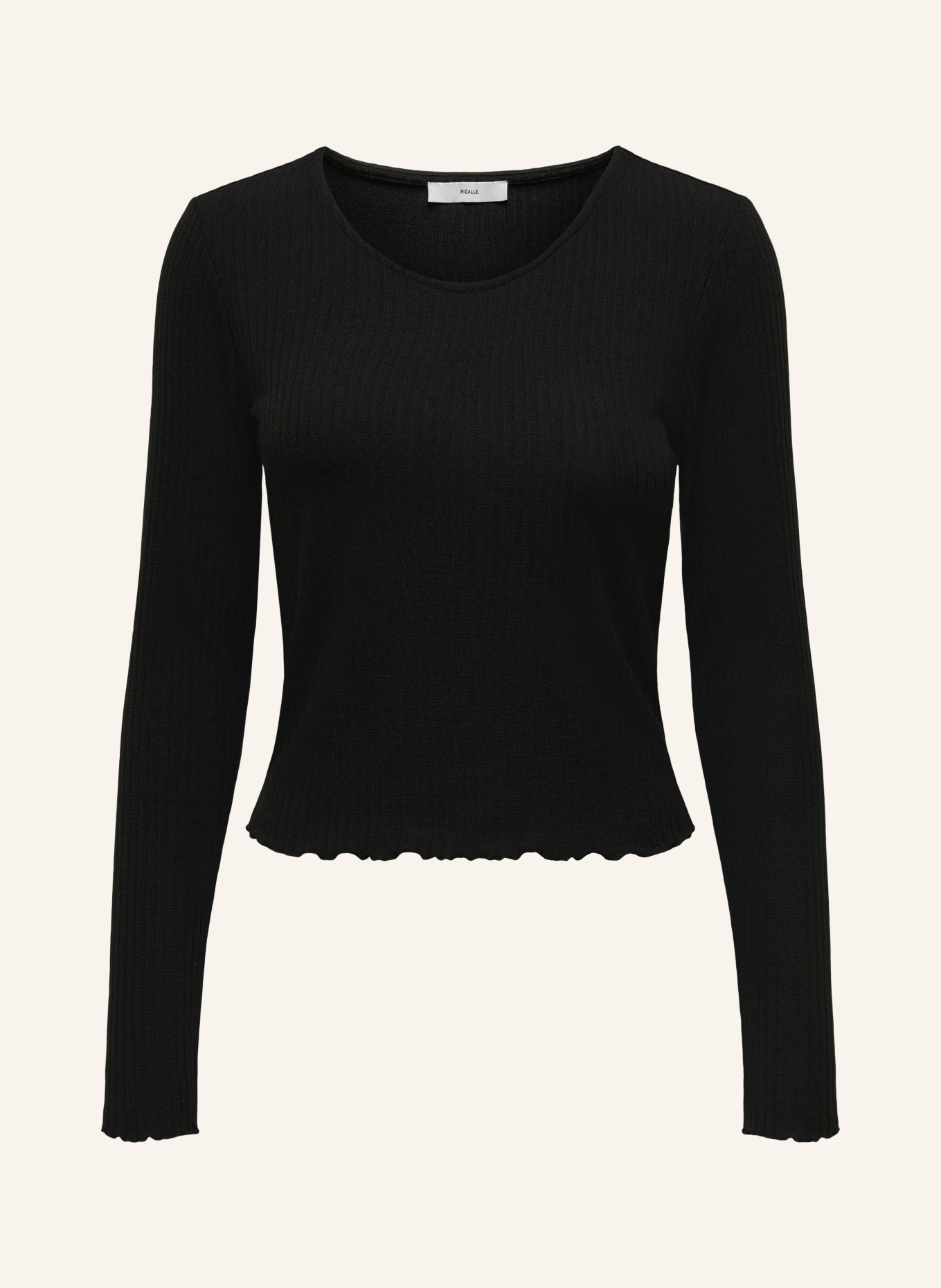 ONLY Long sleeve shirt, Color: BLACK (Image 1)