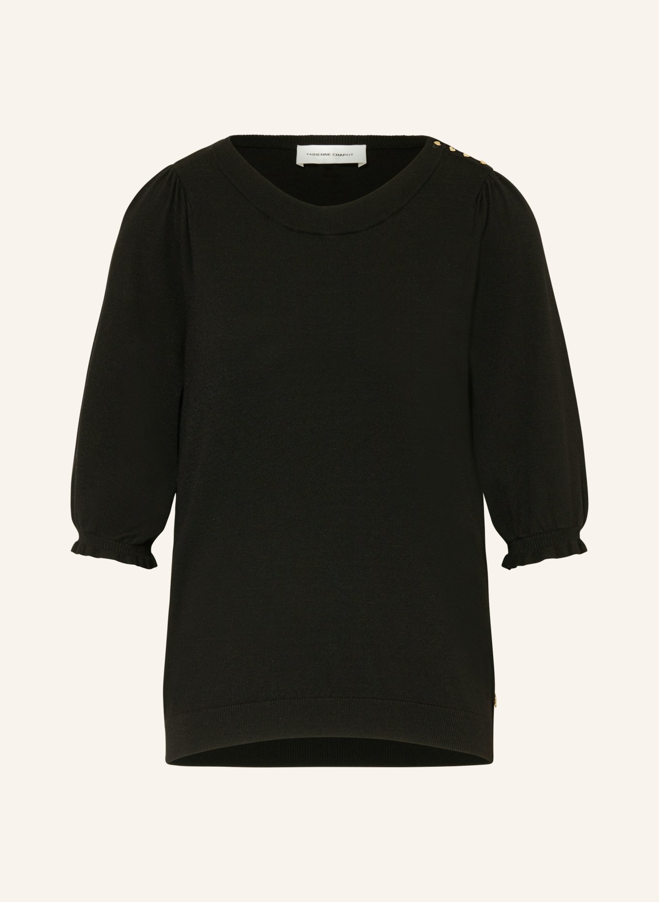 FABIENNE CHAPOT Sweater MILLY, Color: BLACK (Image 1)