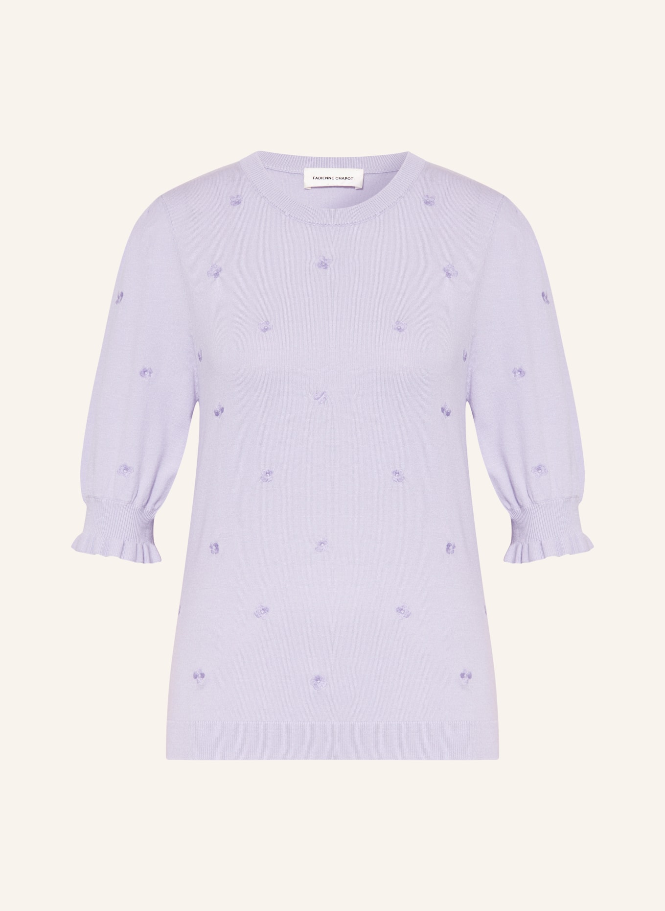FABIENNE CHAPOT Knit shirt HOLLY, Color: LIGHT PURPLE (Image 1)