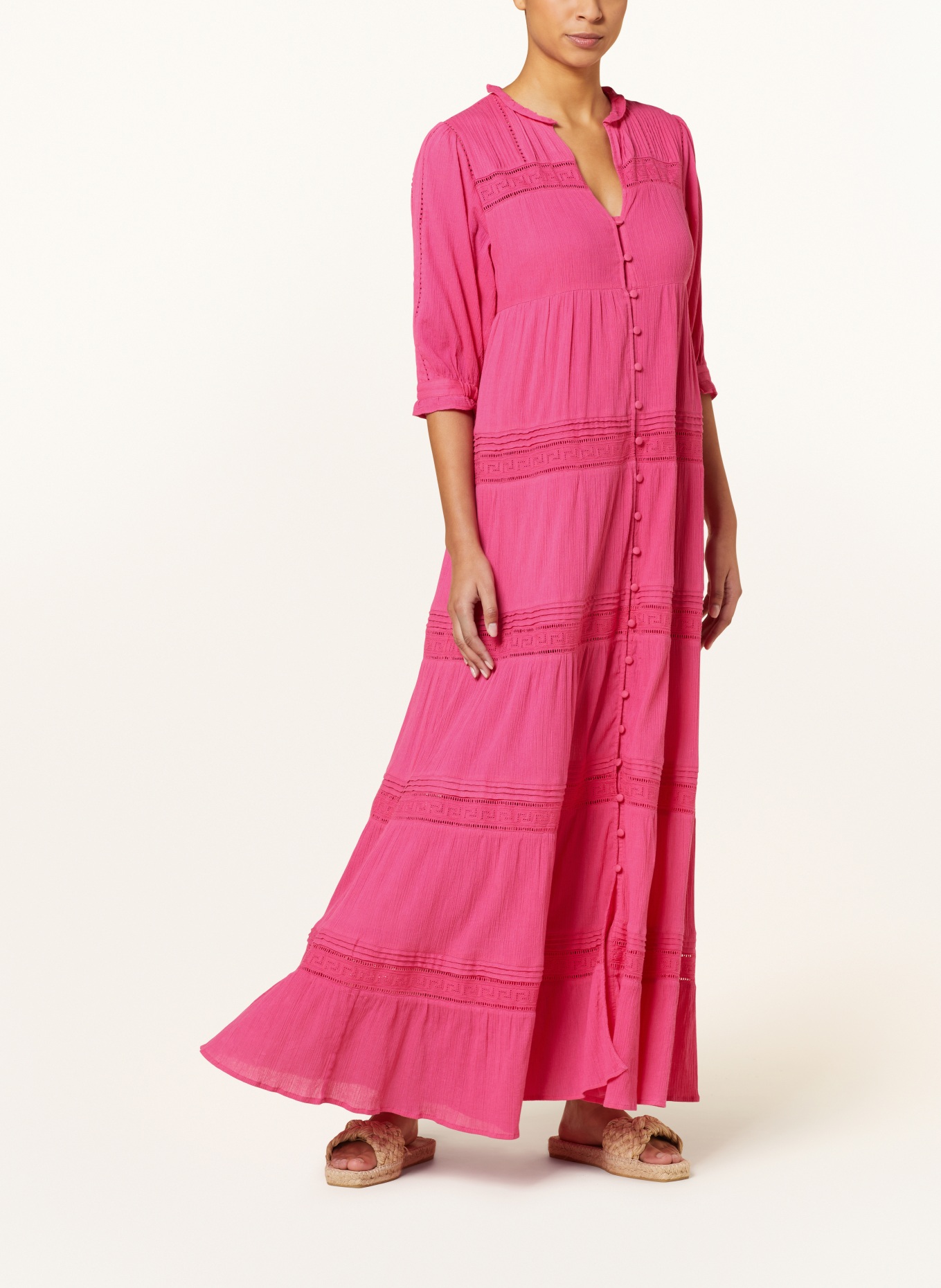 FABIENNE CHAPOT Dress KIRA with 3/4 sleeves, Color: PINK (Image 5)