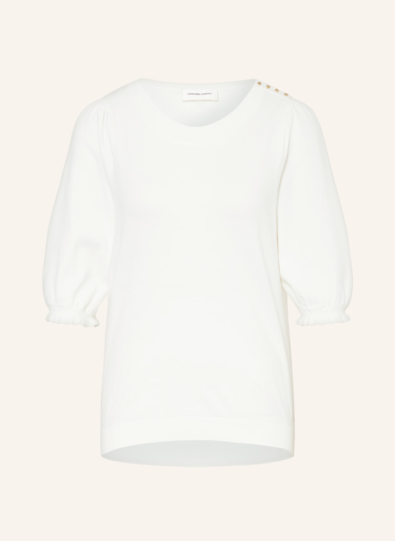 FABIENNE CHAPOT Sweater MILLY, Color: WHITE (Image 1)