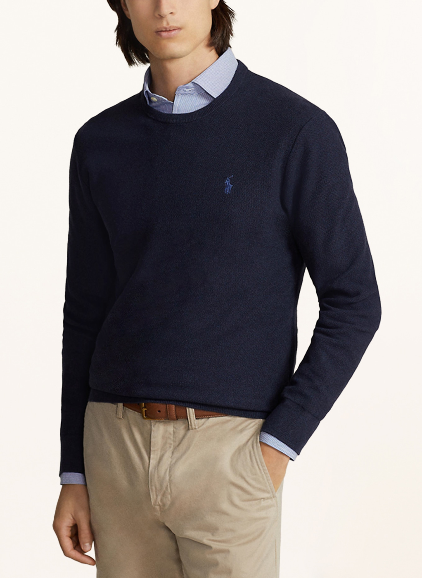POLO RALPH LAUREN Pullover: DUNKELBLAU
