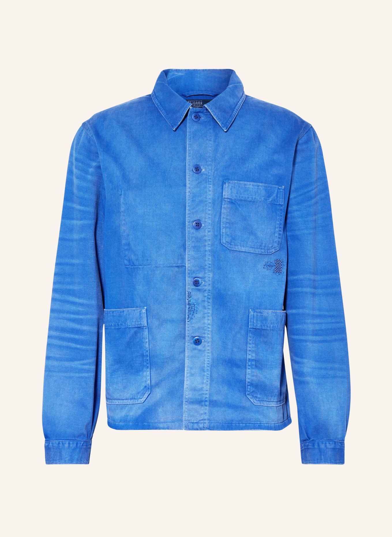 POLO RALPH LAUREN Overjacket RUSTIC w stylu jeansowym, Kolor: NIEBIESKI (Obrazek 1)