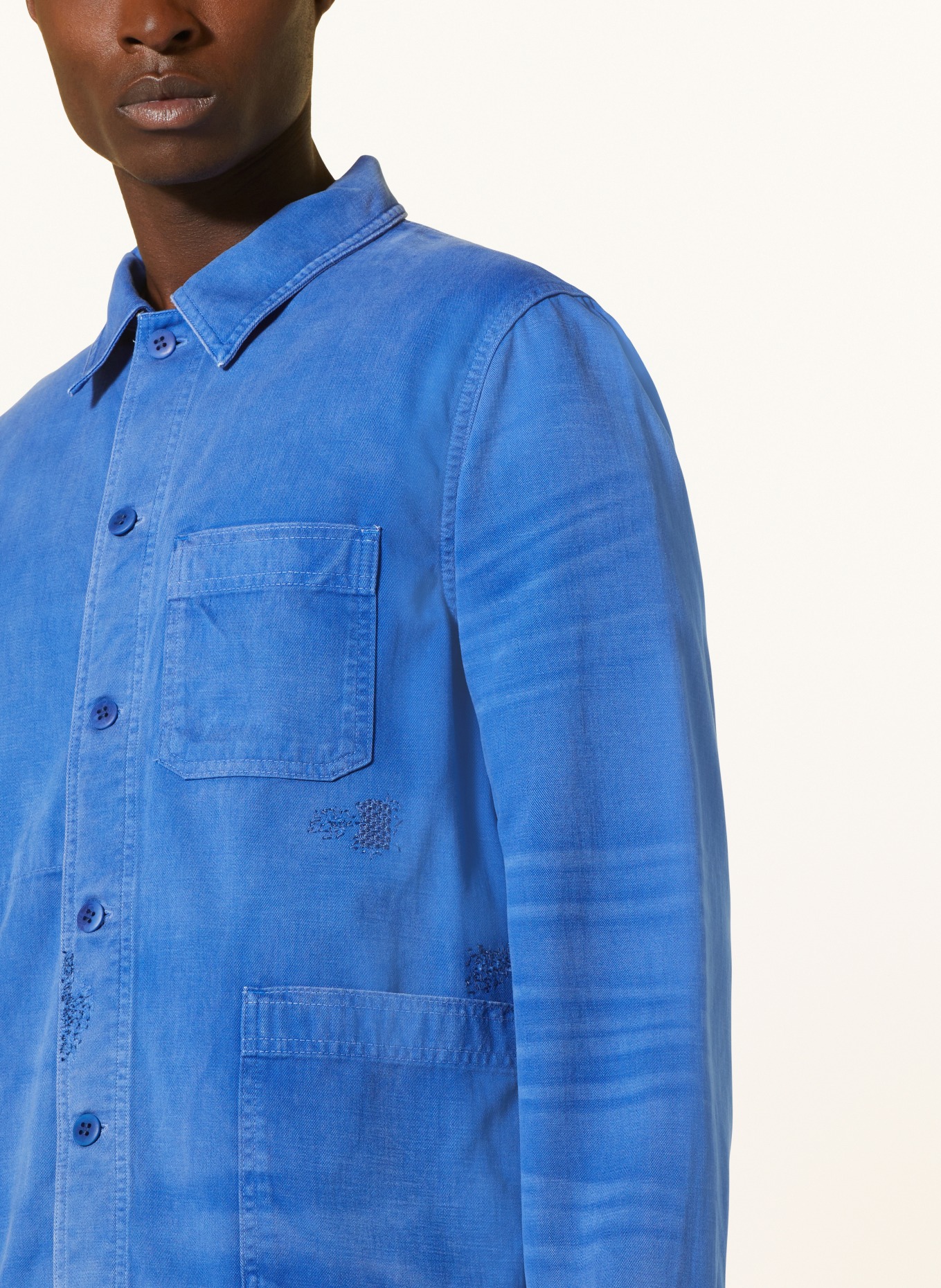 POLO RALPH LAUREN Overjacket RUSTIC w stylu jeansowym, Kolor: NIEBIESKI (Obrazek 4)