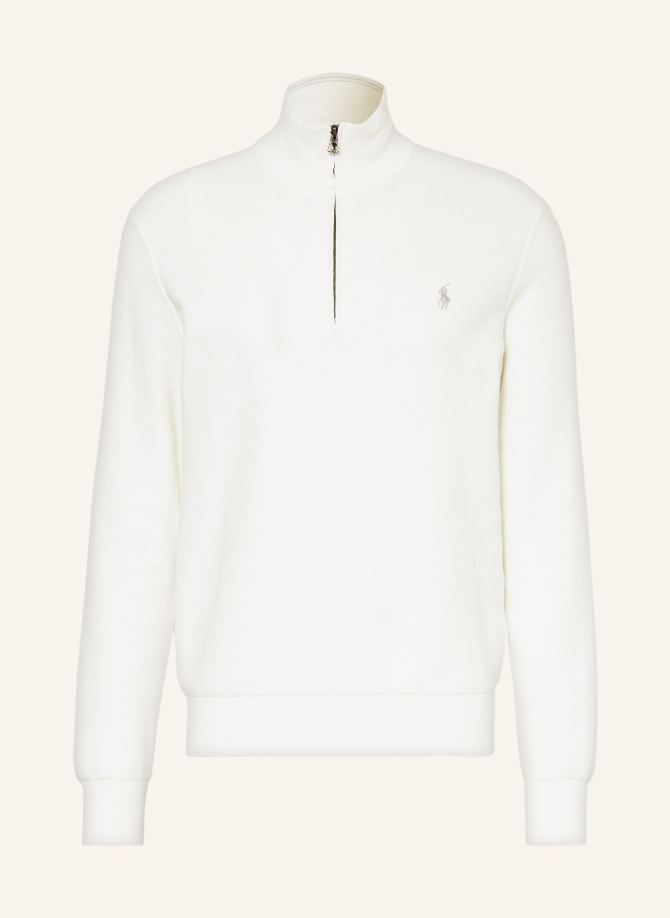 POLO RALPH LAUREN Half-zip sweater, Color: WHITE (Image 1)