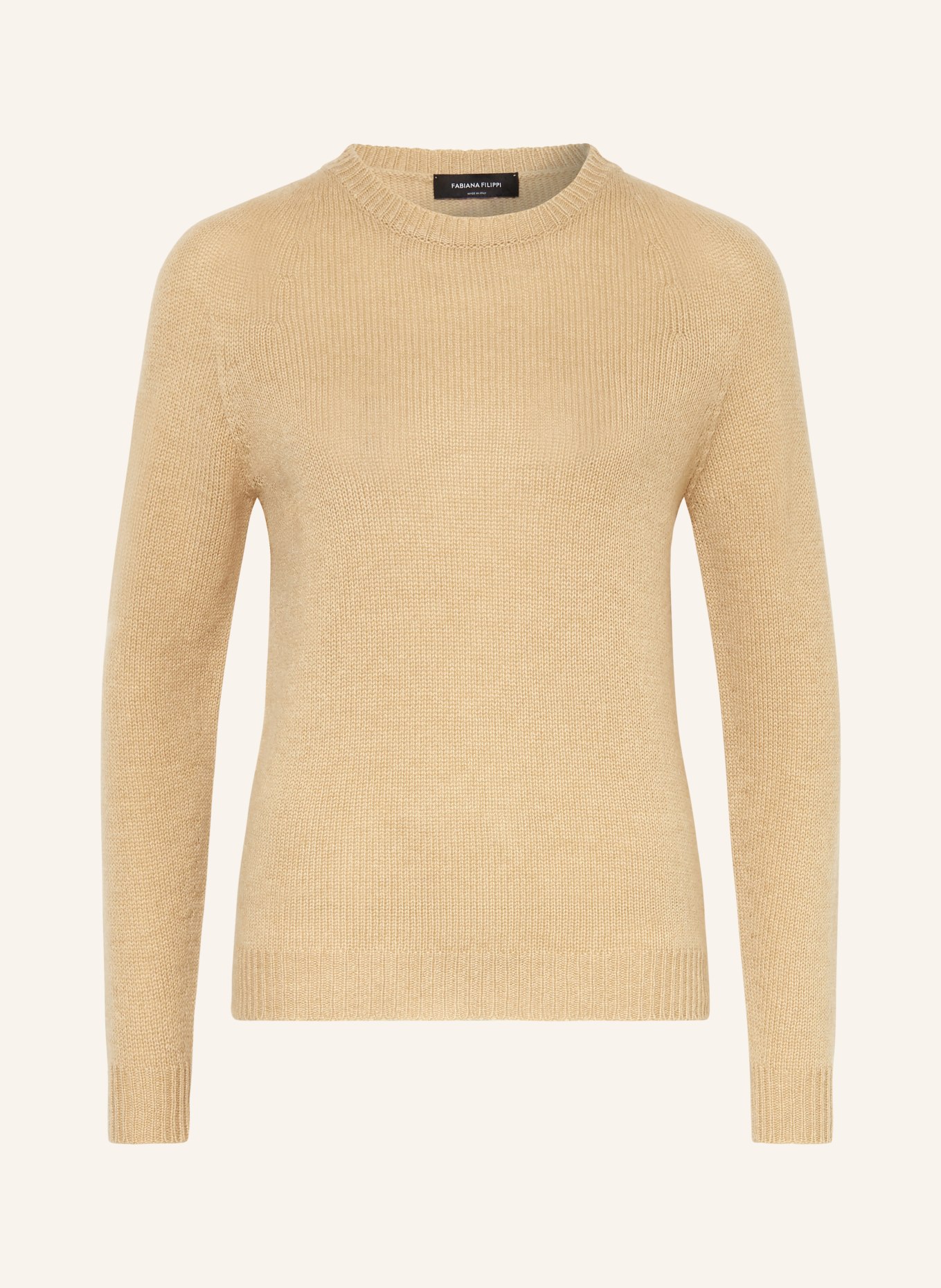 FABIANA FILIPPI Cashmere sweater, Color: CAMEL (Image 1)