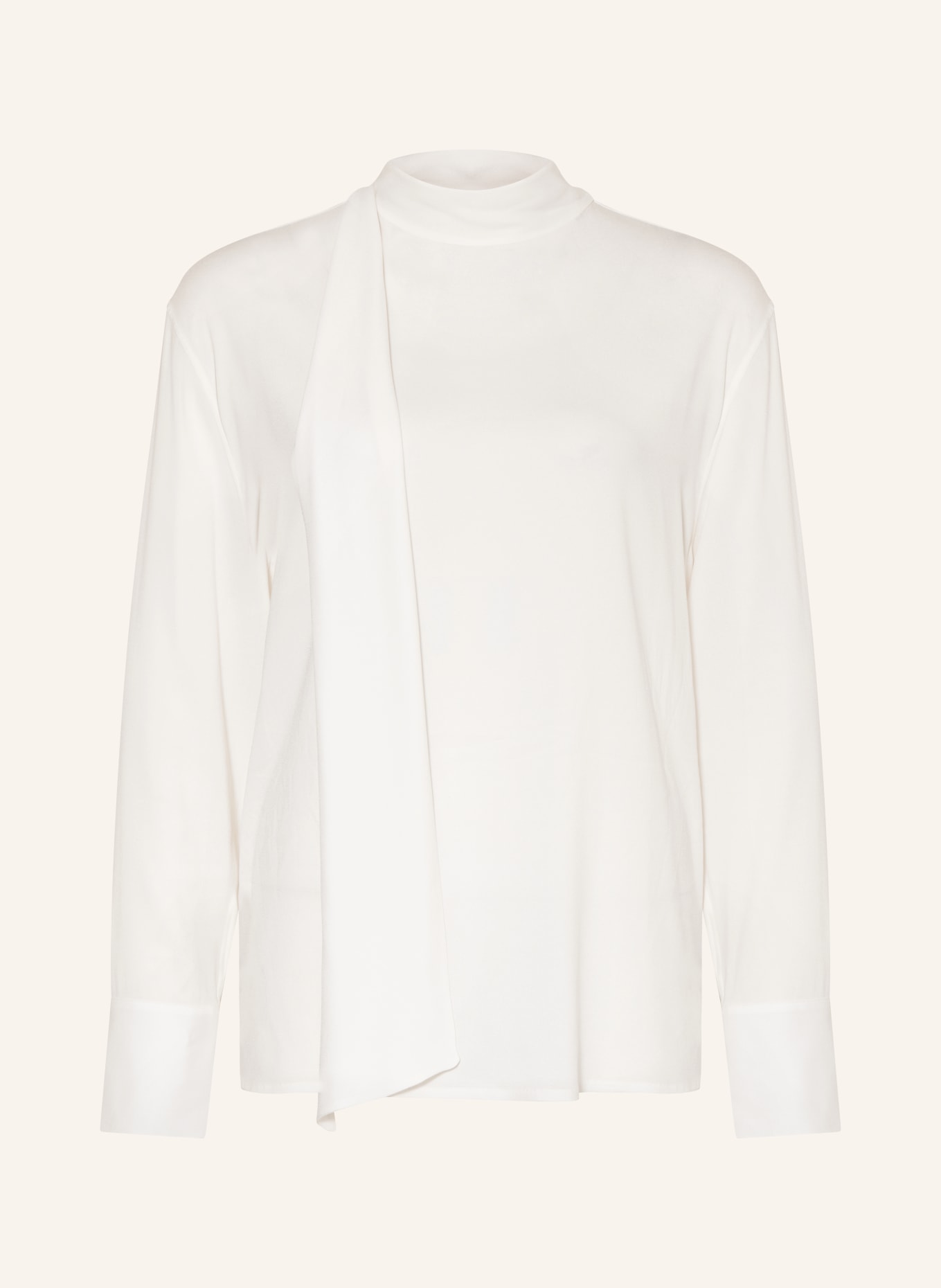 FABIANA FILIPPI Bow-tie blouse, Color: WHITE (Image 1)