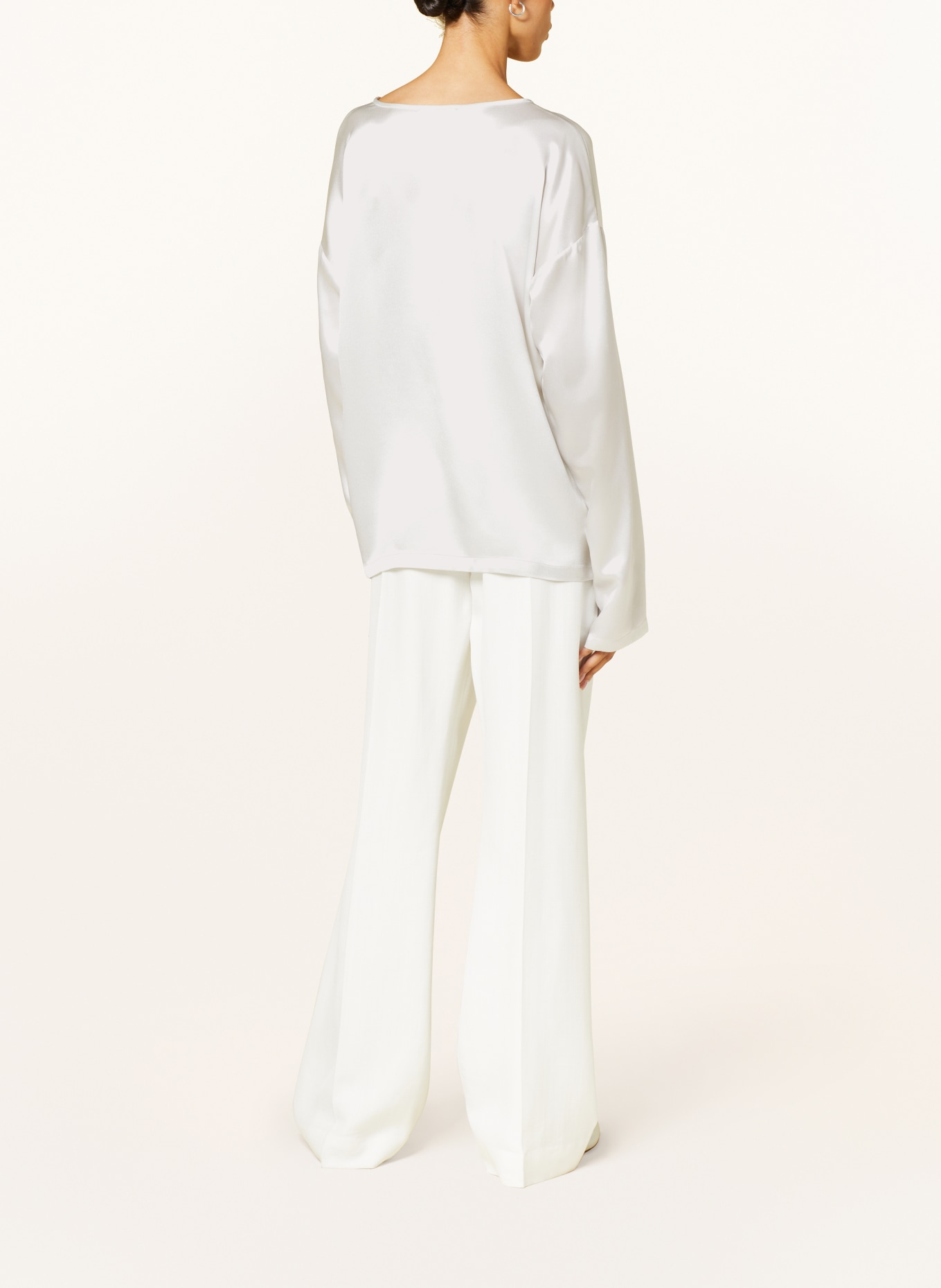 FABIANA FILIPPI Bluzka z jedwabiu: SREBRNY