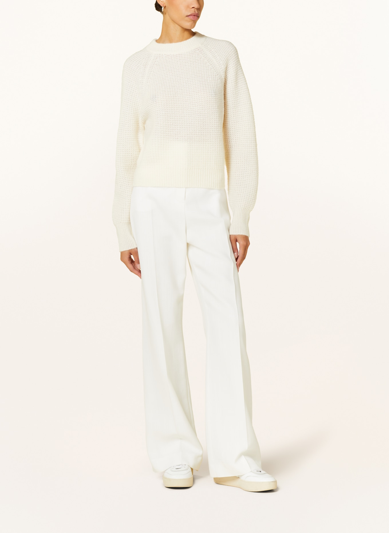 FABIANA FILIPPI Sweater with mohair, Color: WHITE (Image 2)