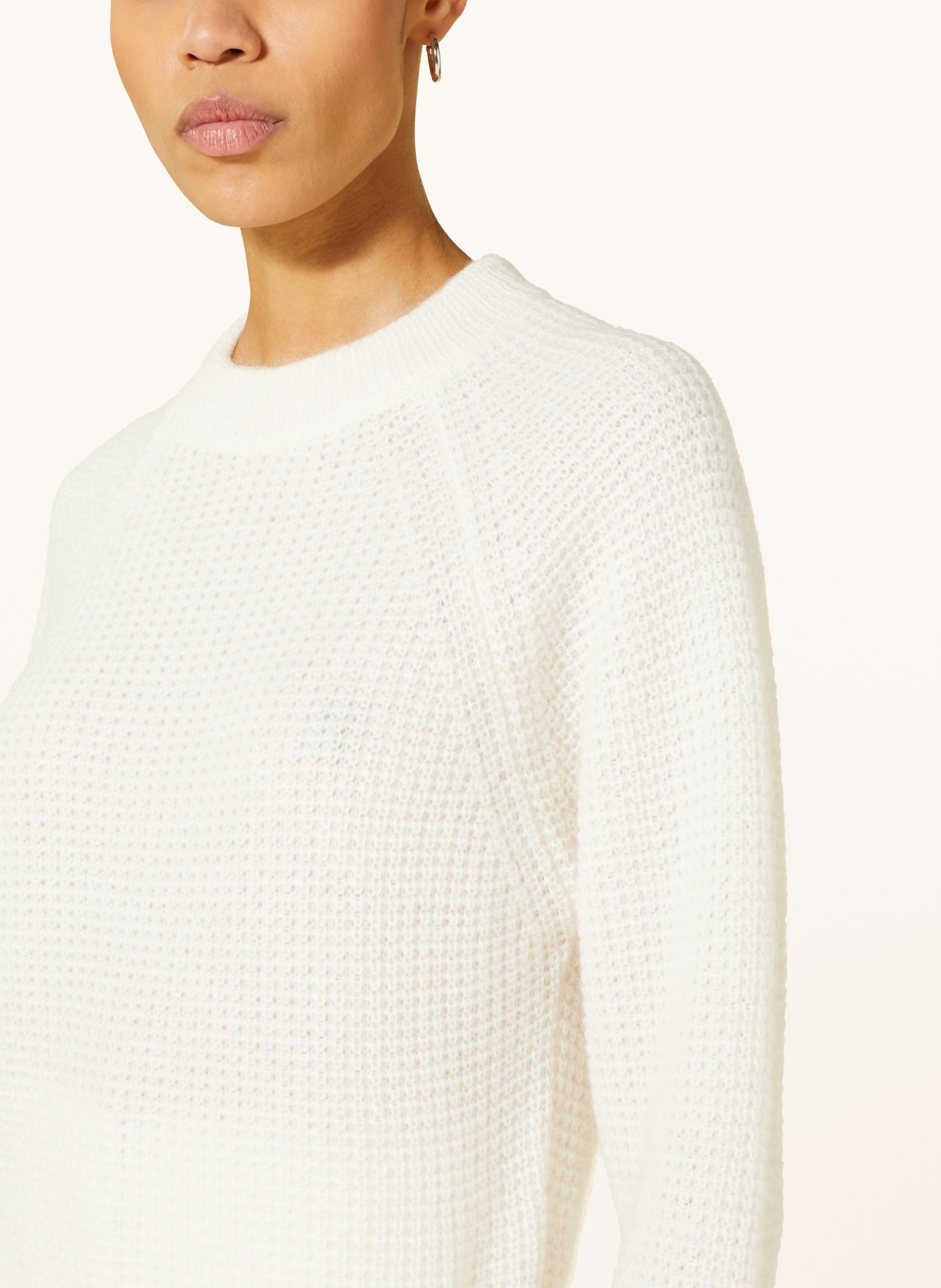 FABIANA FILIPPI Sweater with mohair, Color: WHITE (Image 4)