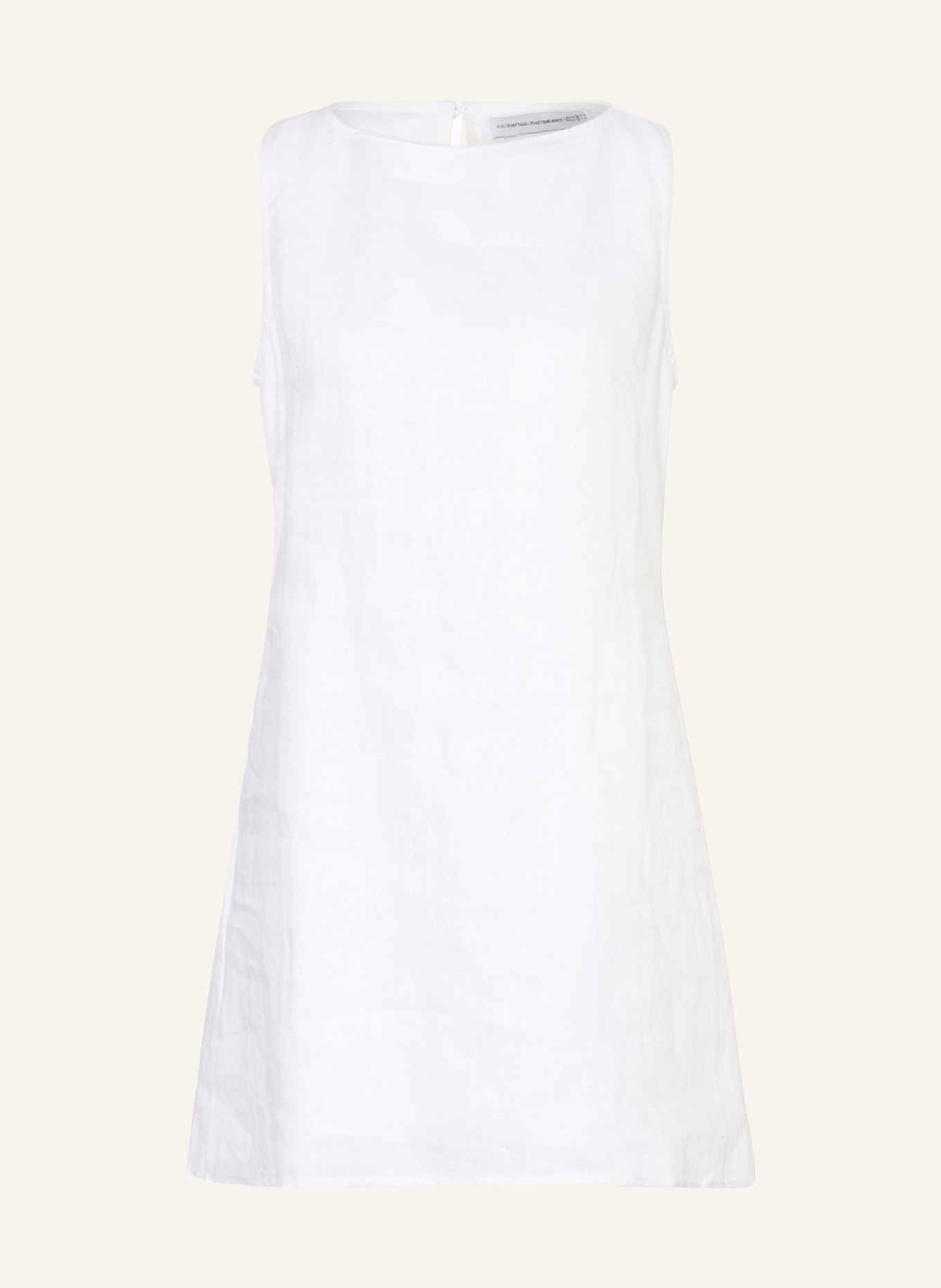 FAITHFULL THE BRAND + NET SUSTAIN Lui linen mini dress