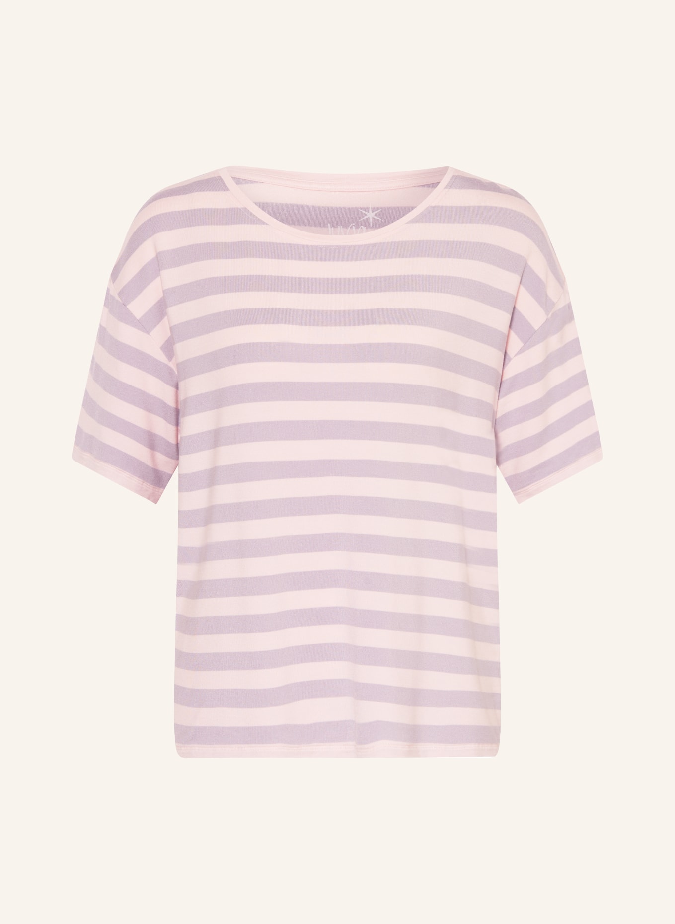 Juvia Koszulka od piżamy, Kolor: RÓŻOWY/ SZARONIEBIESKI (Obrazek 1)