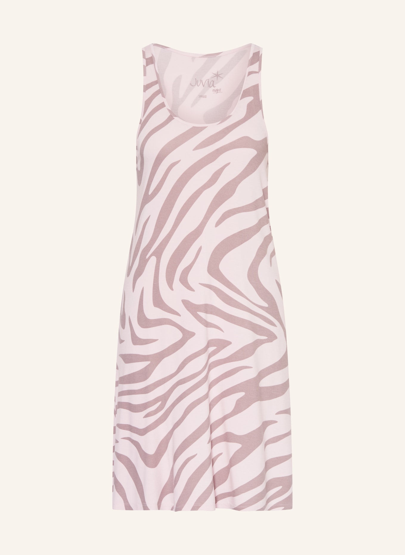 Juvia Nightgown, Color: PINK/ TAUPE (Image 1)