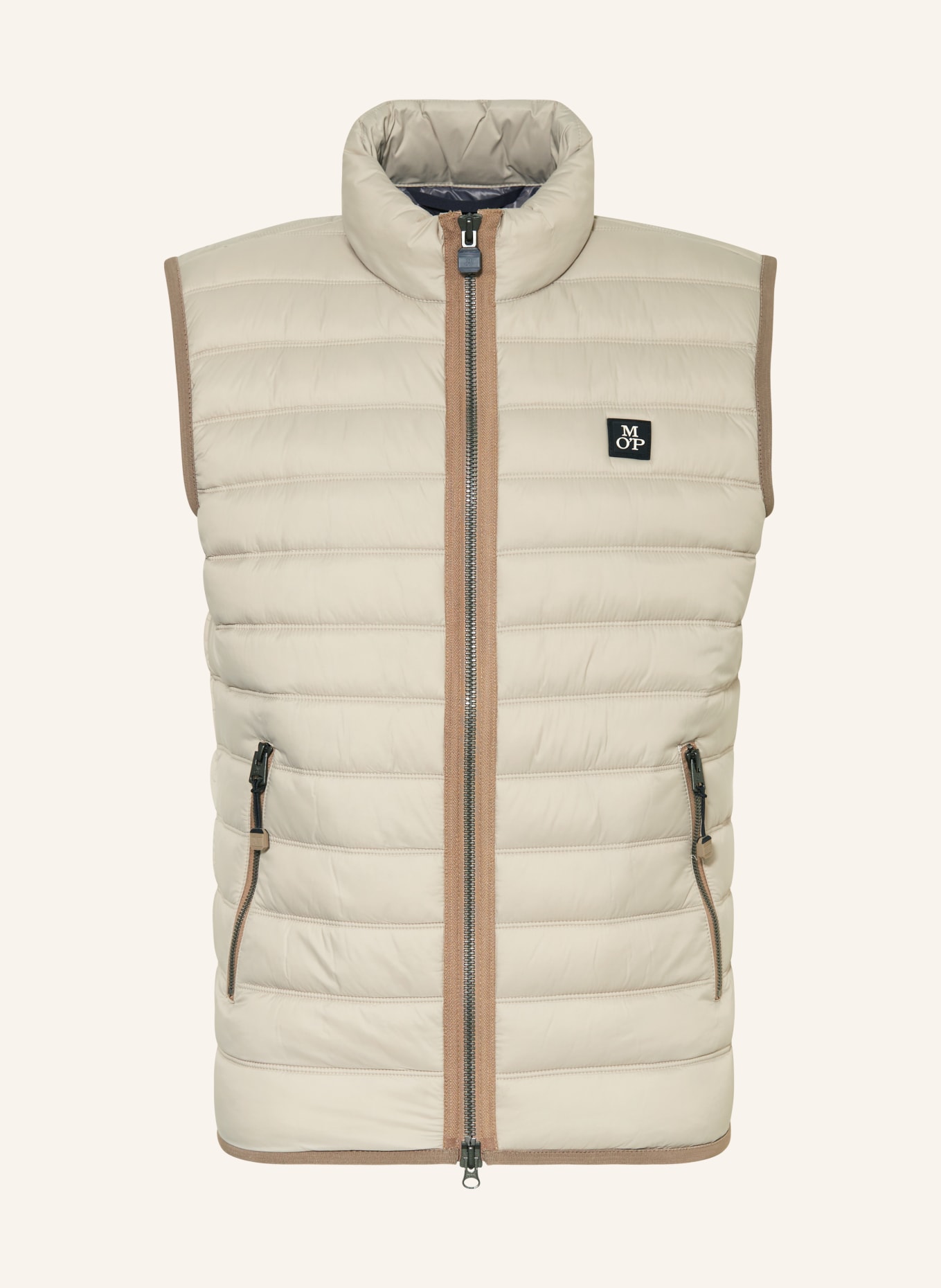 Marc O'Polo Quilted vest, Color: LIGHT BROWN (Image 1)