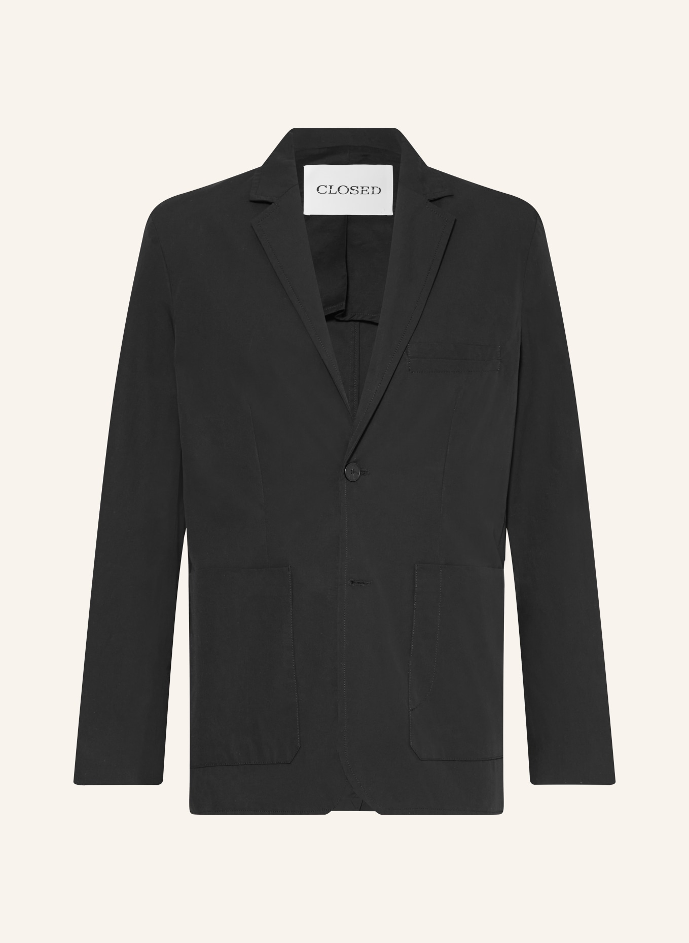 CLOSED Tailored jacket regular fit, Color: BLACK (Image 1)