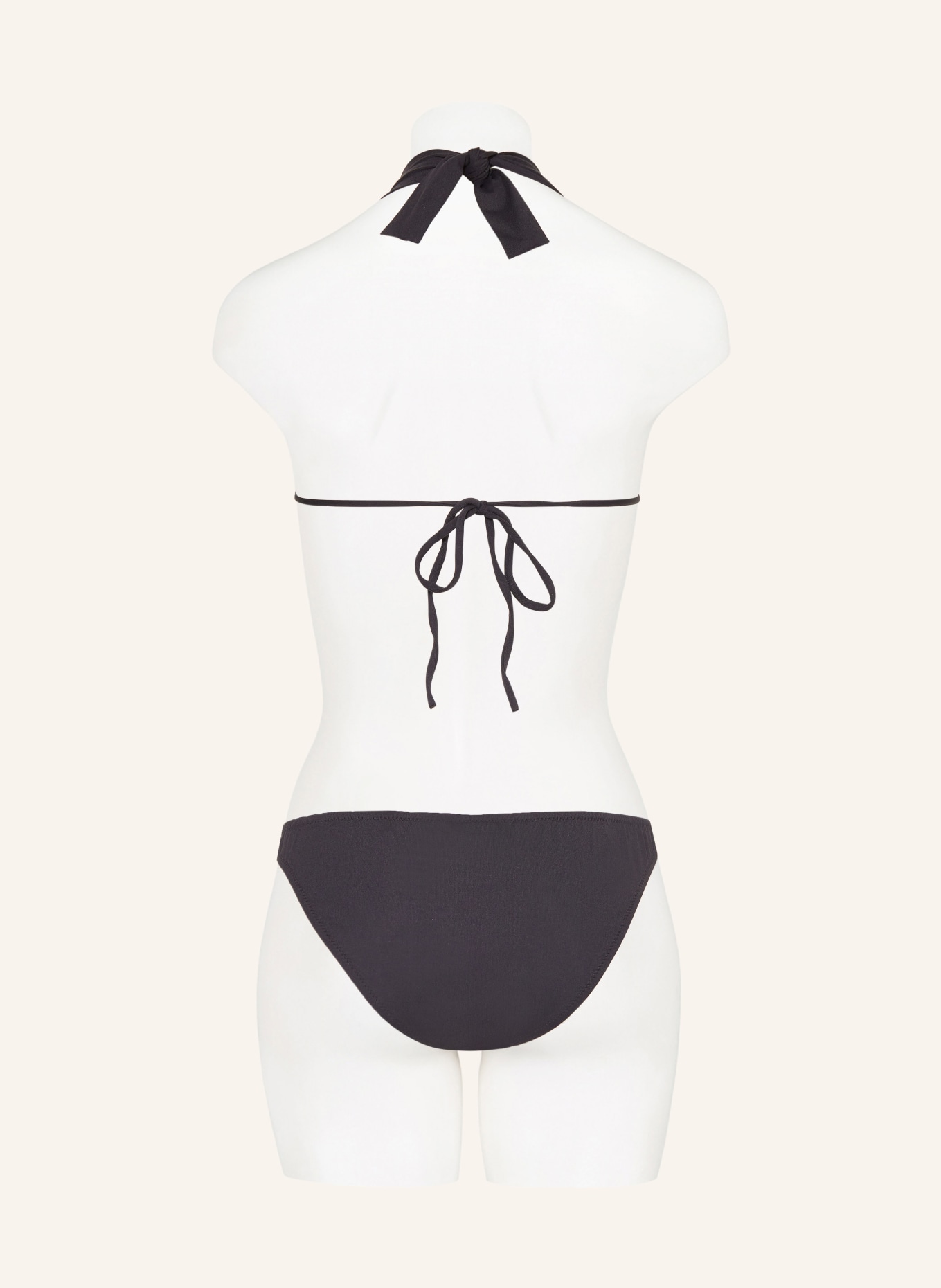 MELISSA ODABASH Triangle bikini CARACAS, Color: BLACK (Image 3)