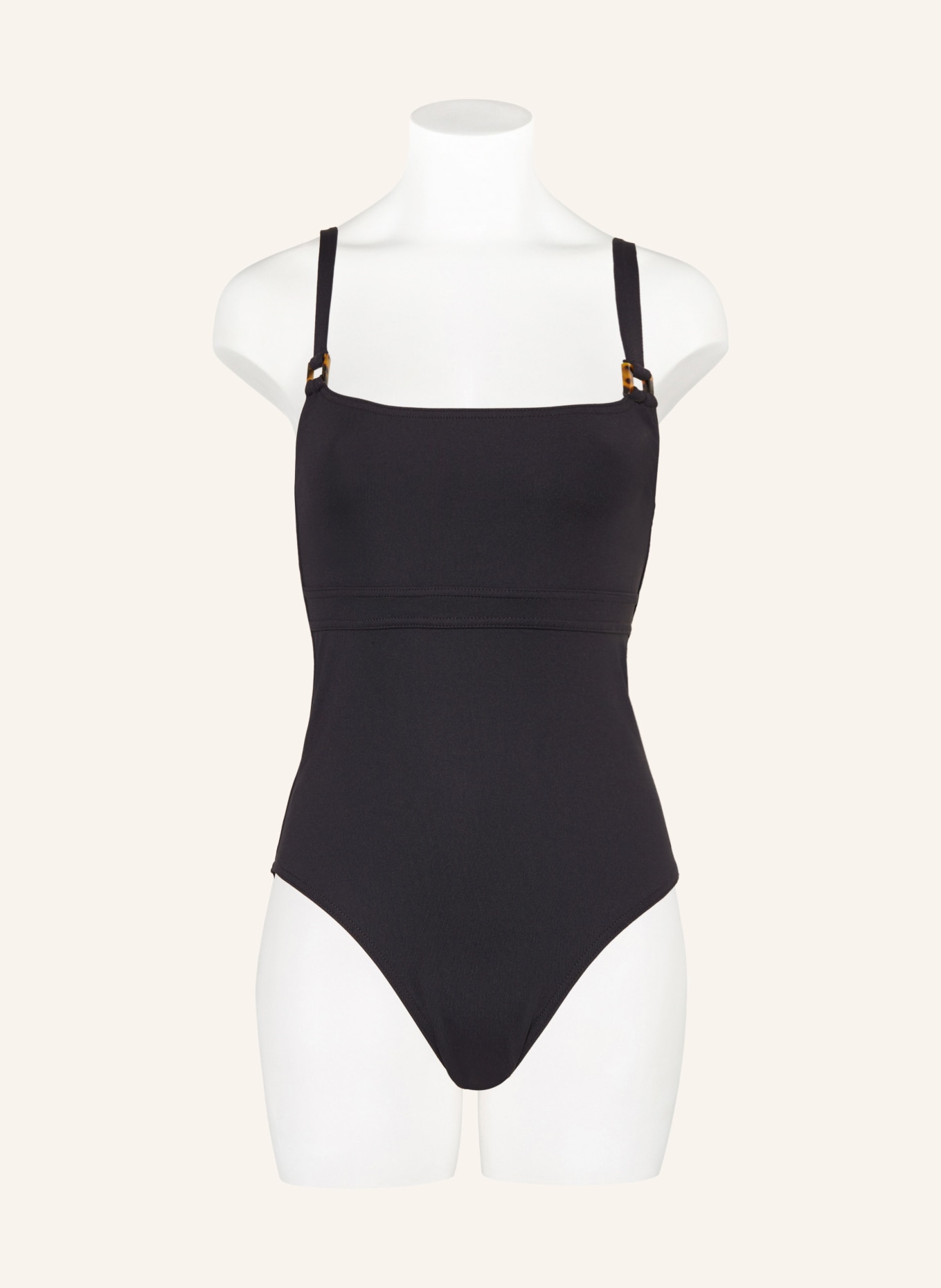 MELISSA ODABASH Swimsuit ST. LUCIA, Color: BLACK (Image 2)