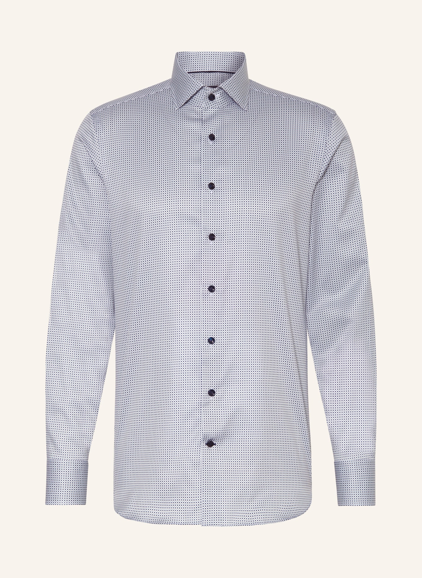 OLYMP SIGNATURE Hemd tailored fit, Farbe: OLIV/ PETROL/ WEISS (Bild 1)