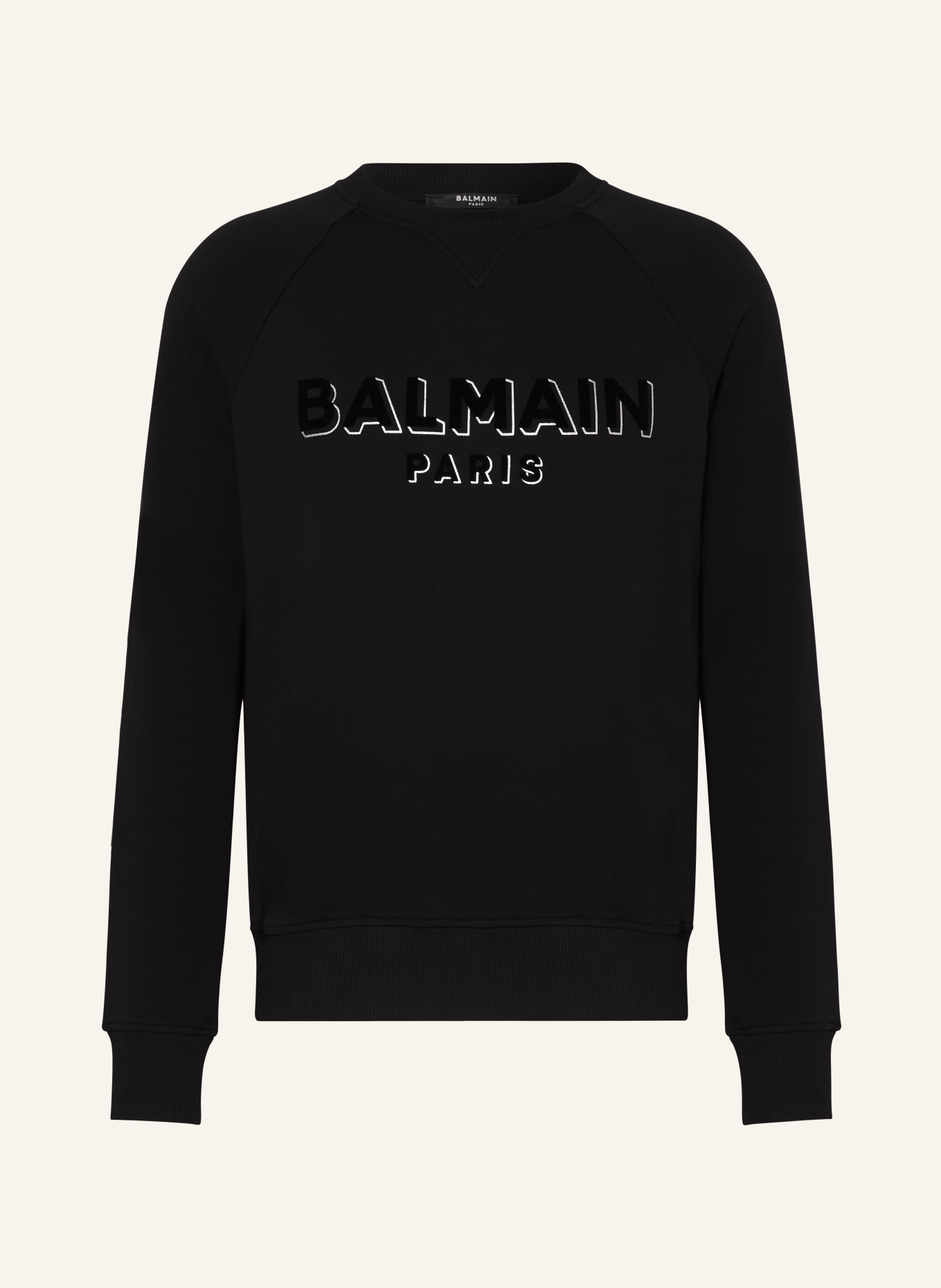 BALMAIN Sweatshirt, Color: BLACK (Image 1)