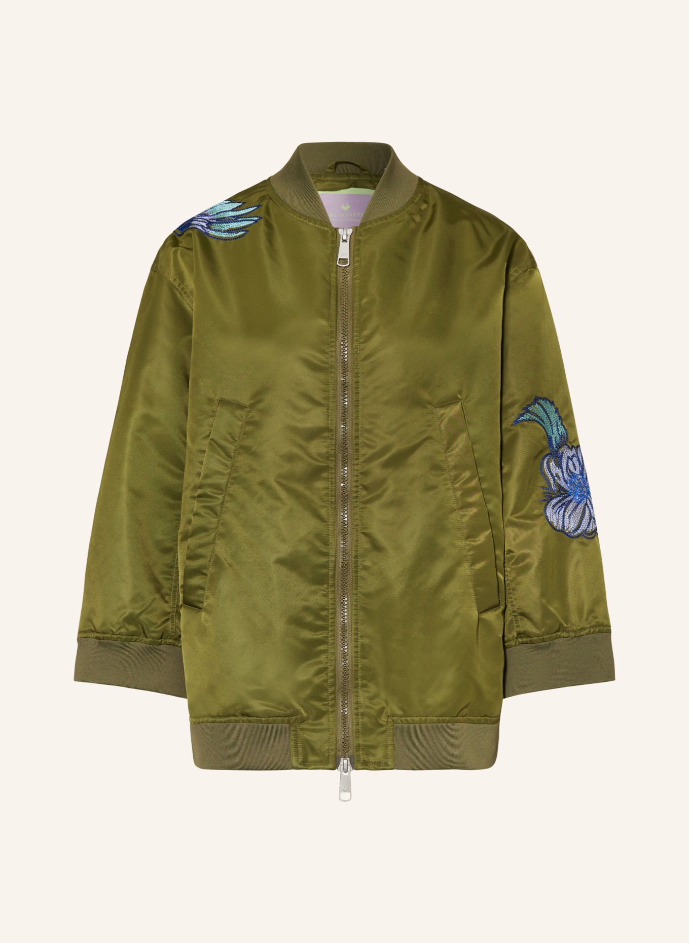 LIEBLINGSSTÜCK Bomber jacket ILDINAL, Color: KHAKI (Image 1)