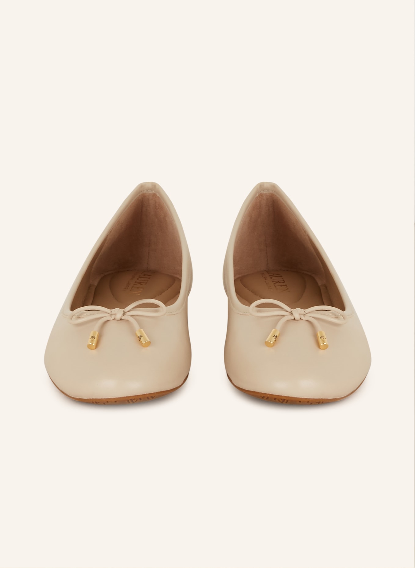 LAUREN RALPH LAUREN Ballerinas JAYNA, Farbe: CREME (Bild 3)