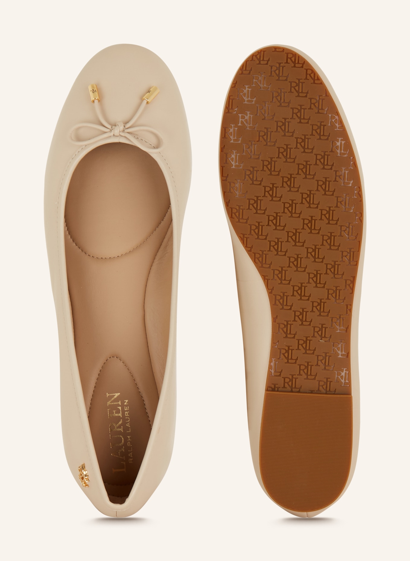 LAUREN RALPH LAUREN Ballet flats JAYNA, Color: CREAM (Image 5)