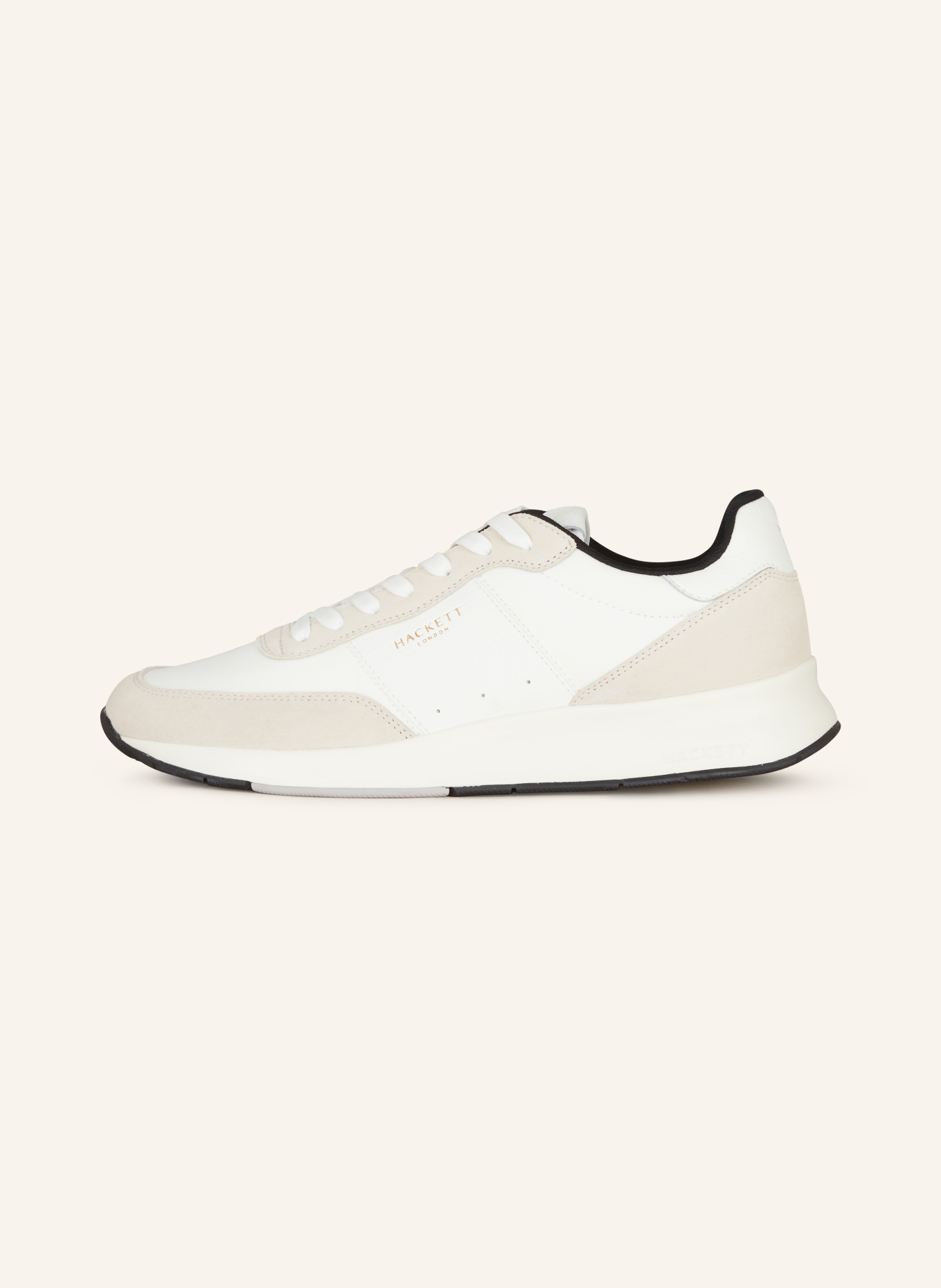 HACKETT LONDON Sneakers H-RUNNER ESSEX, Color: WHITE/ BEIGE (Image 4)