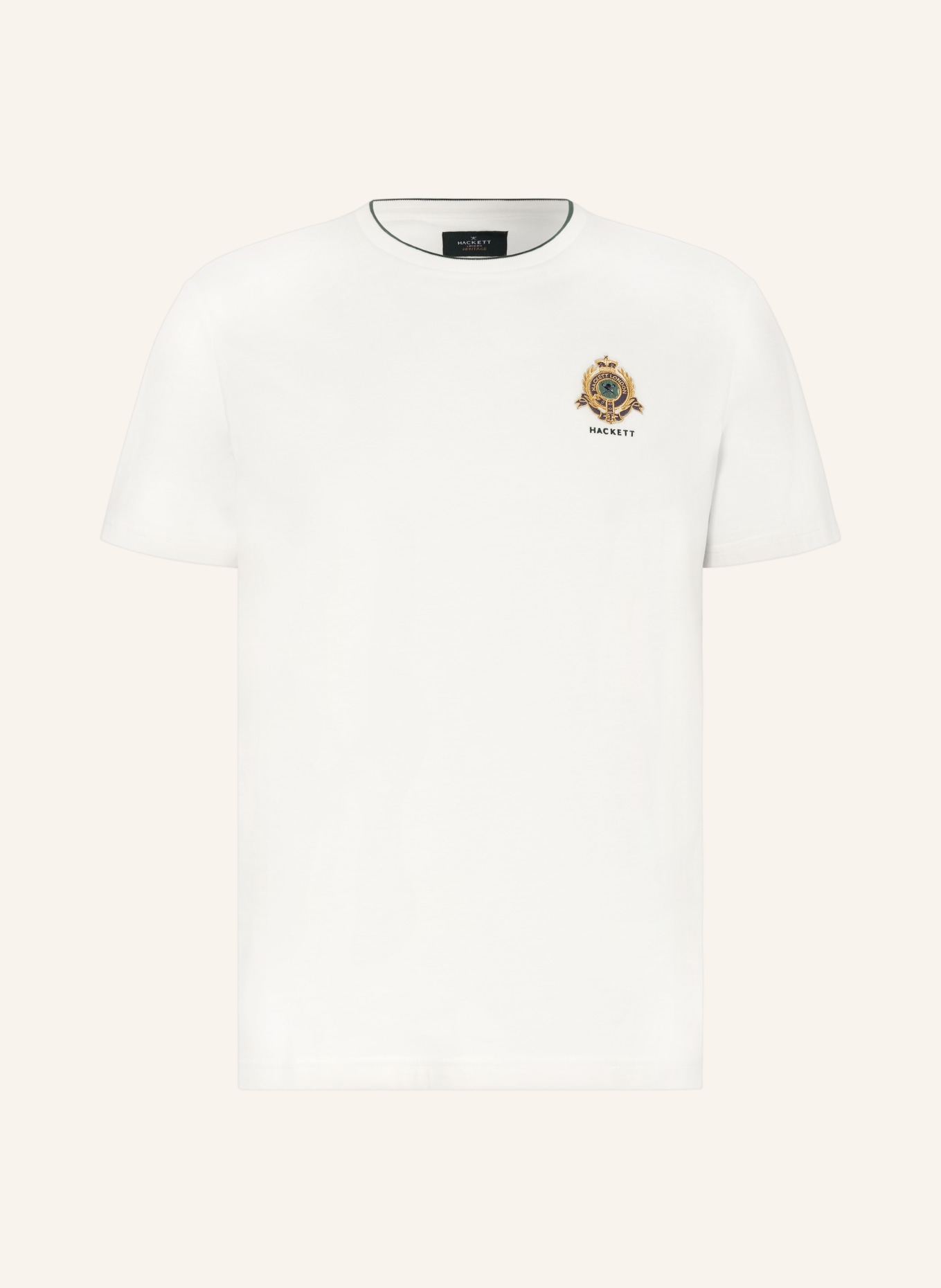 HACKETT LONDON T-shirt, Kolor: ECRU (Obrazek 1)