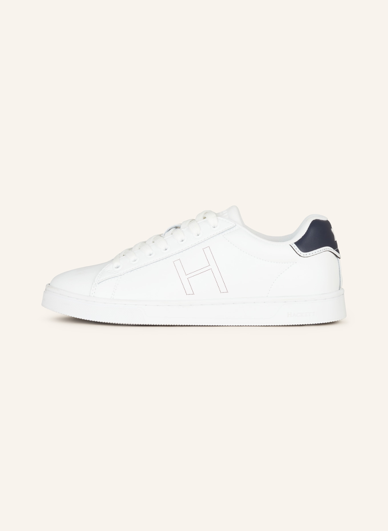 HACKETT LONDON Sneakers HARPER ONE, Color: WHITE/ BLACK (Image 4)
