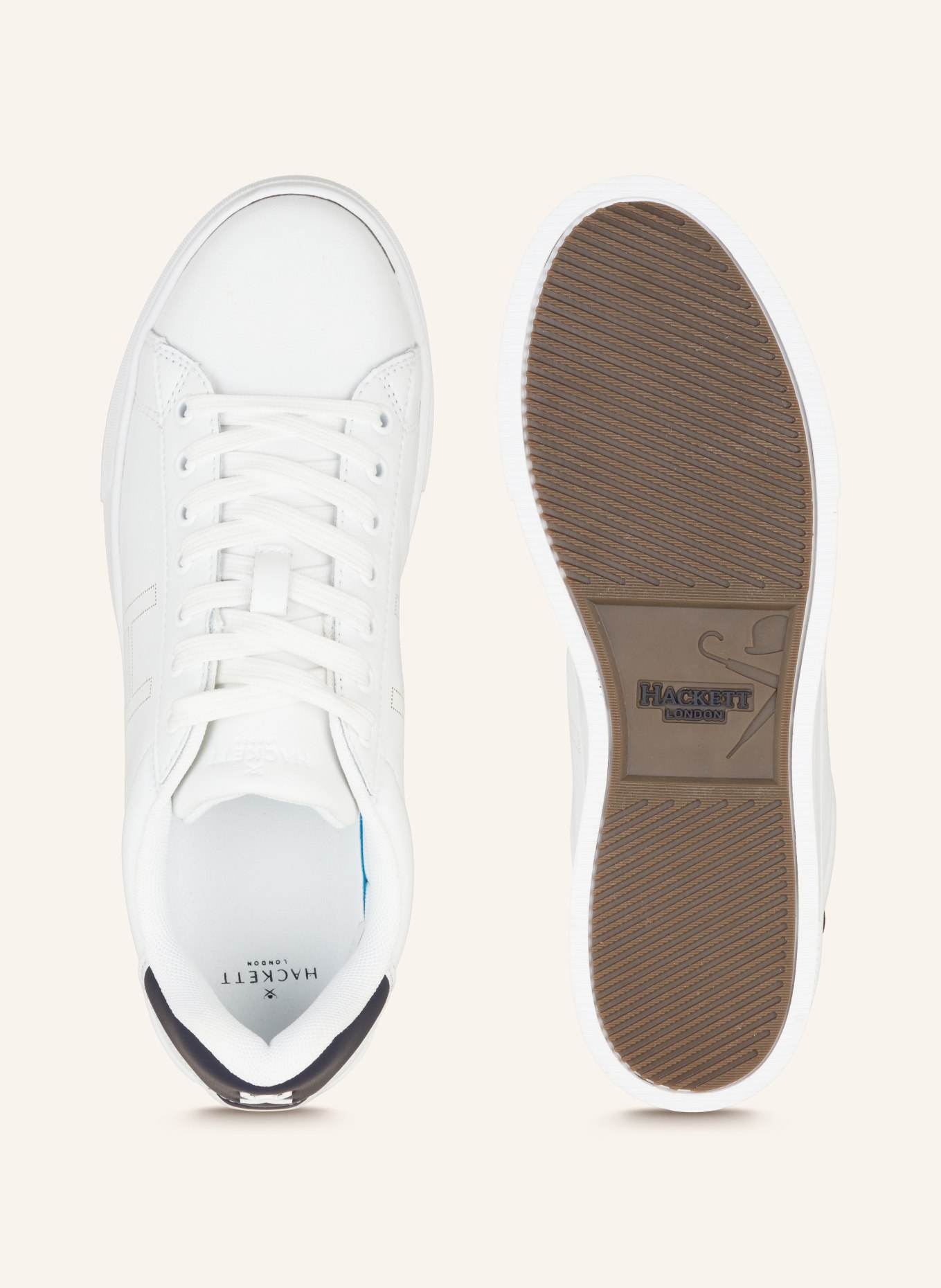 HACKETT LONDON Sneakers HARPER ONE, Color: WHITE/ BLACK (Image 5)