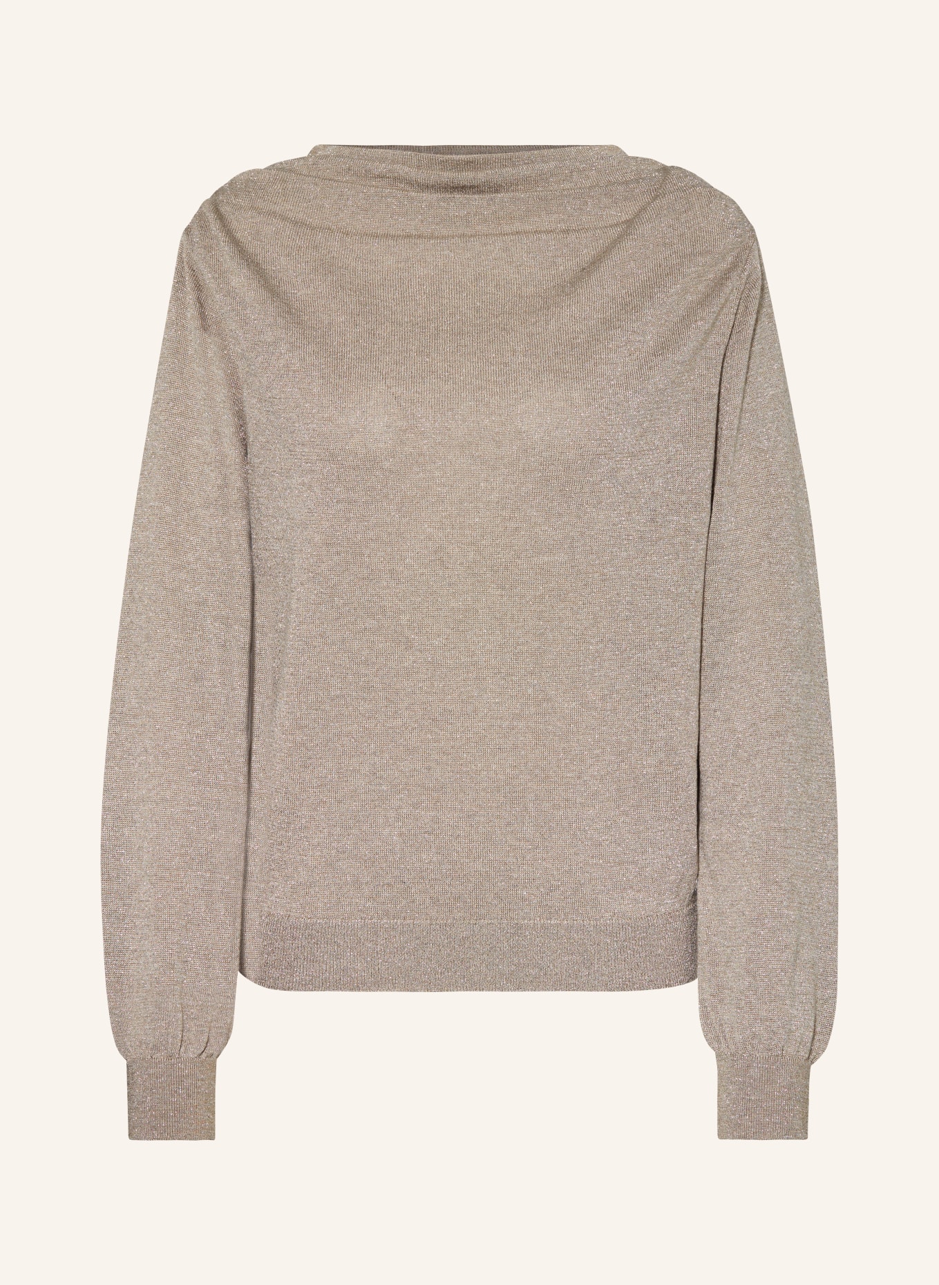 monari Sweater with glitter thread, Color: BEIGE (Image 1)