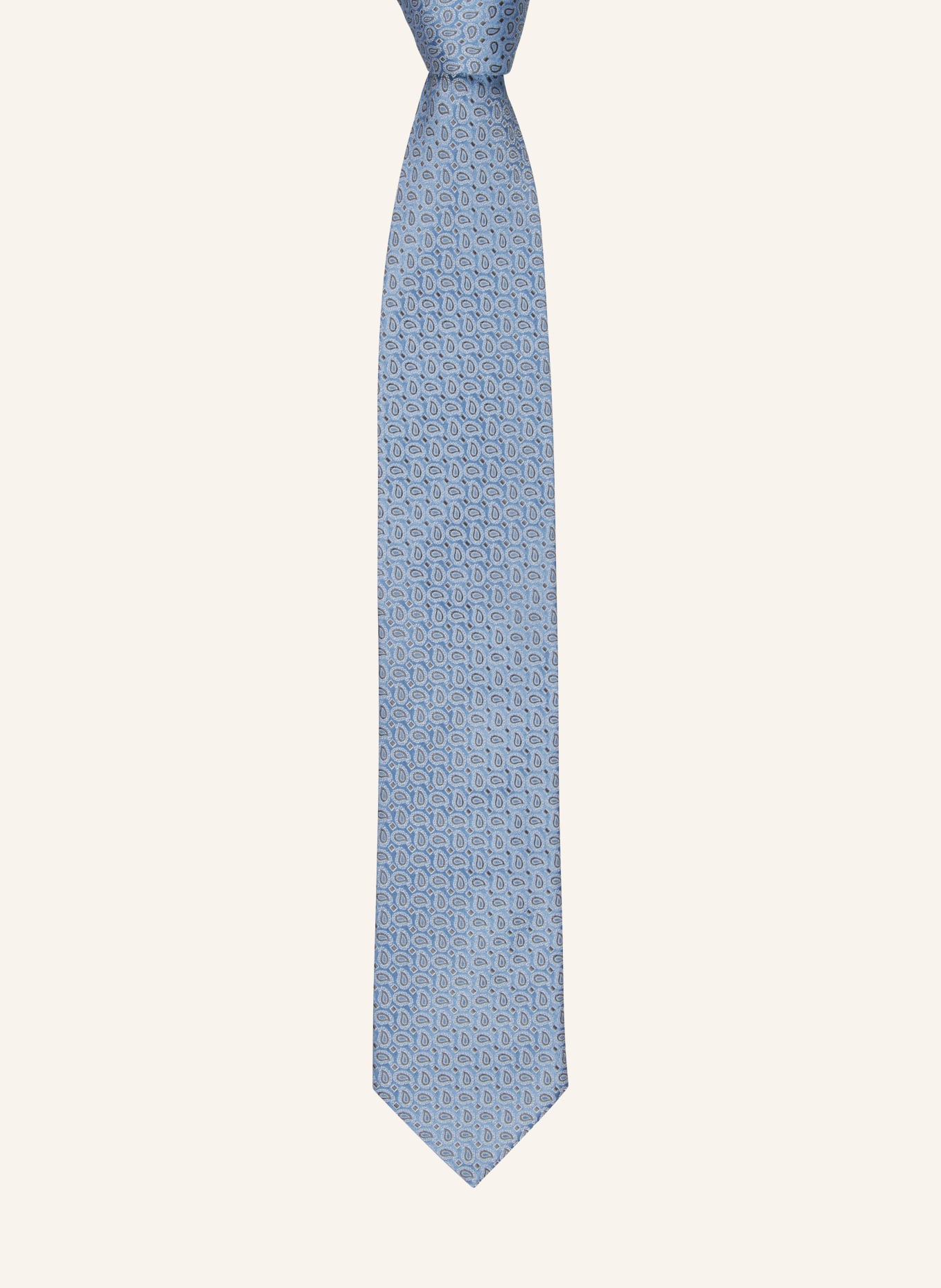 ETON Tie, Color: LIGHT BLUE/ GRAY (Image 2)