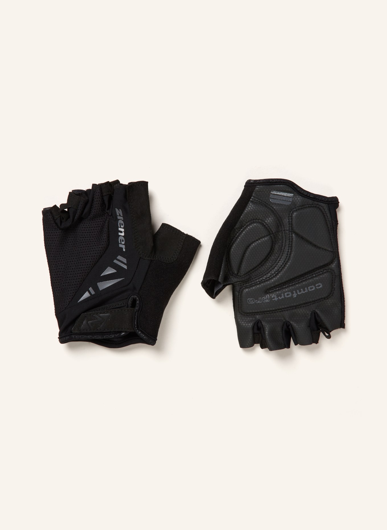 ziener Cycling gloves CALLIS, Color: BLACK (Image 1)