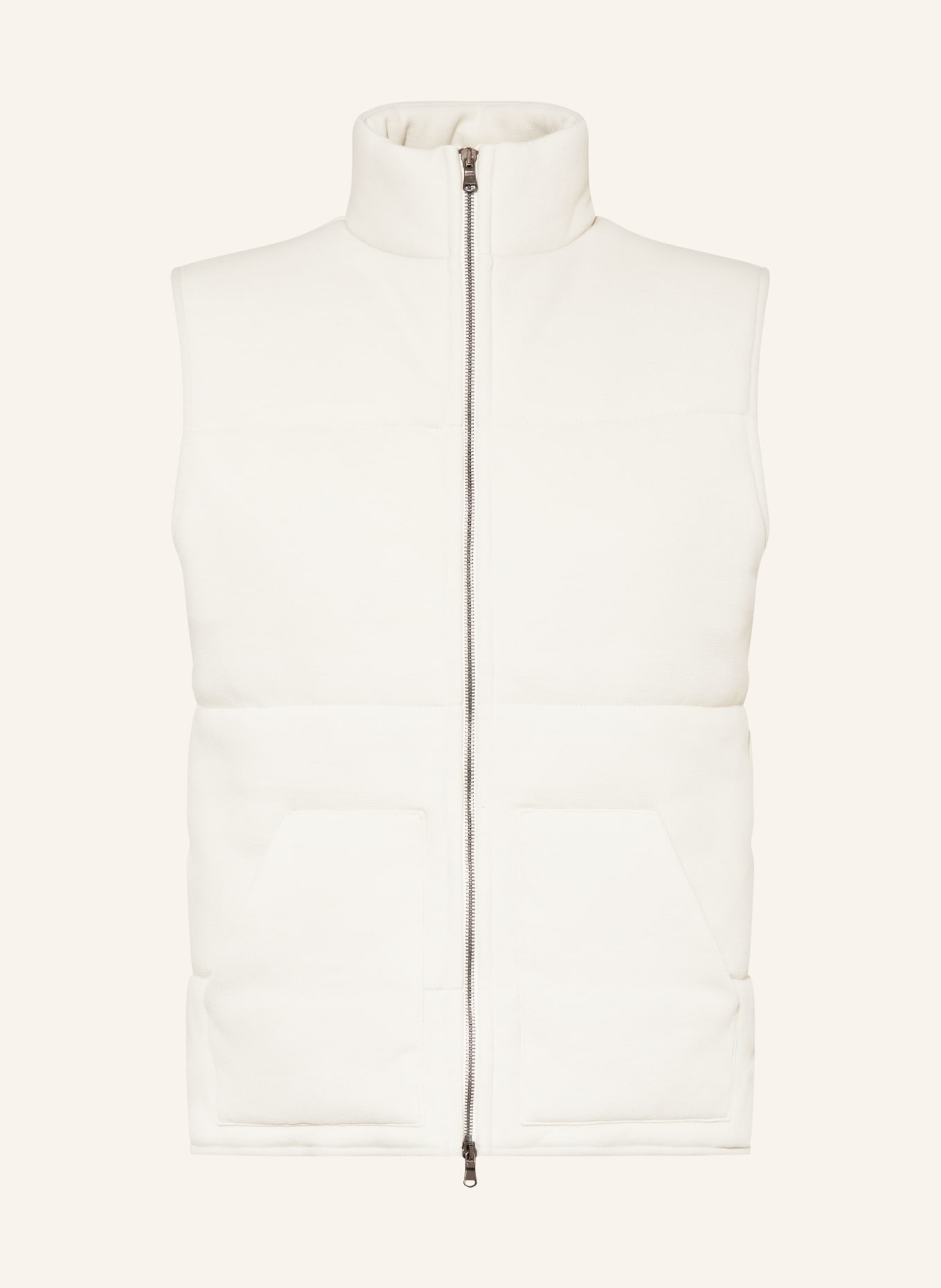 Juvia Quilted vest LEONICE, Color: CREAM (Image 1)